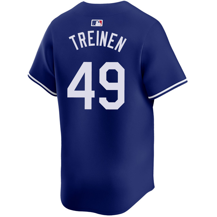 Blake Treinen Los Angeles Dodgers Alternate Royal Limited World Series Jersey