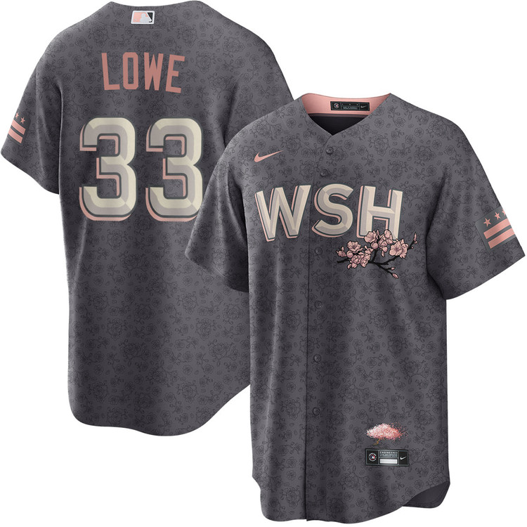 Nathaniel Lowe Washington Nationals City Connect Jersey