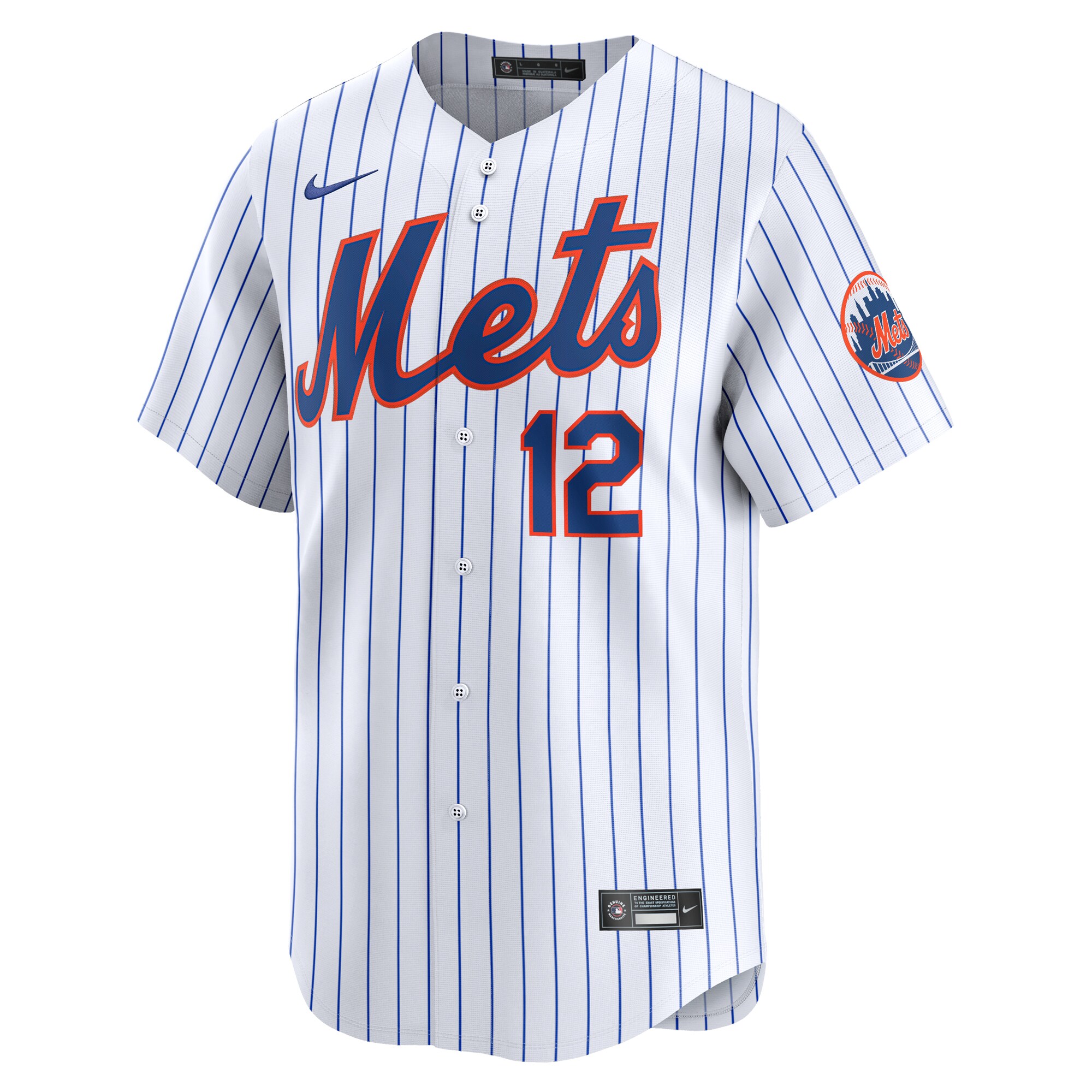 Francisco Lindor New York Mets Youth Home Limited Player Jersey - White