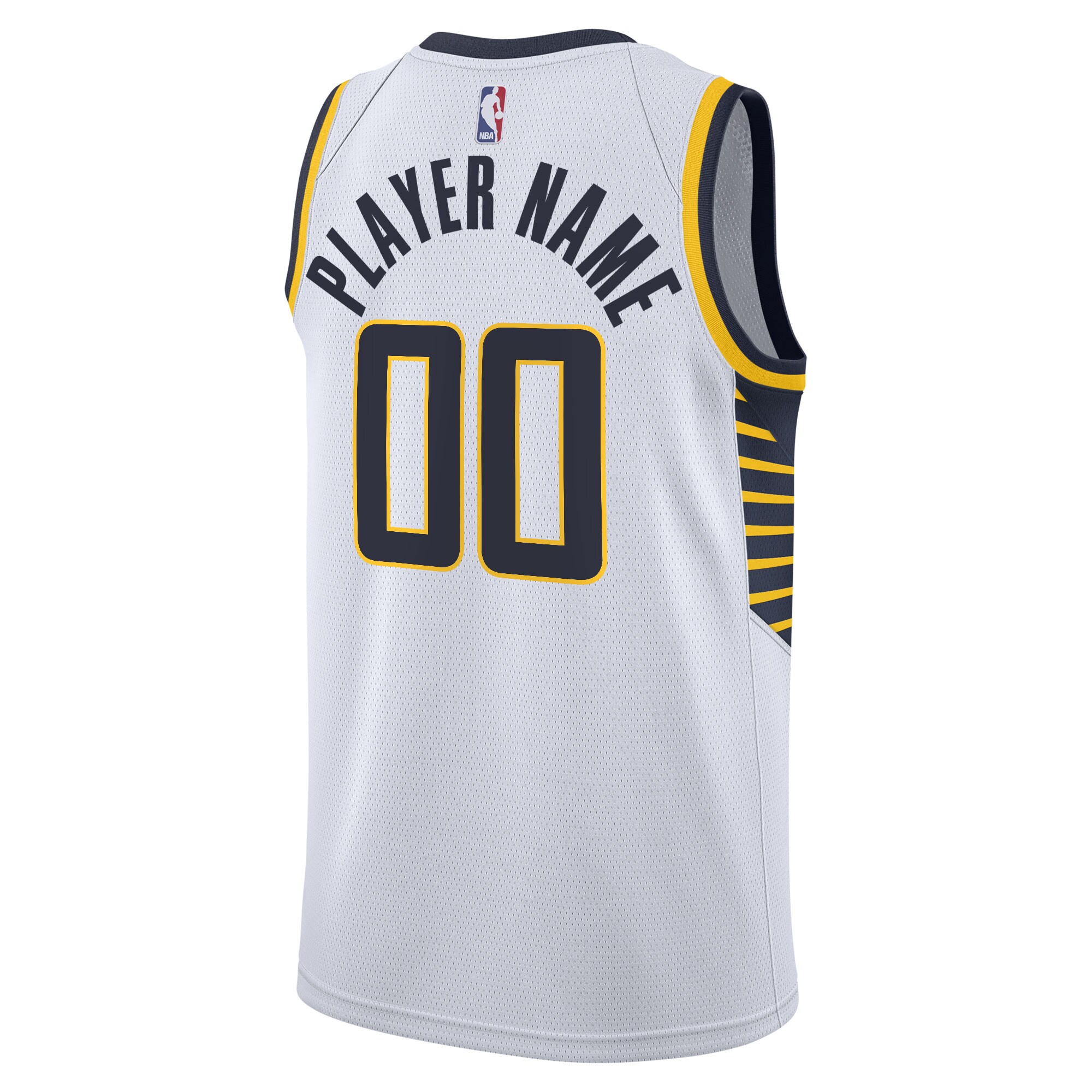Indiana Pacers  2020\/21 Swingman Custom Jersey - Association Edition - White