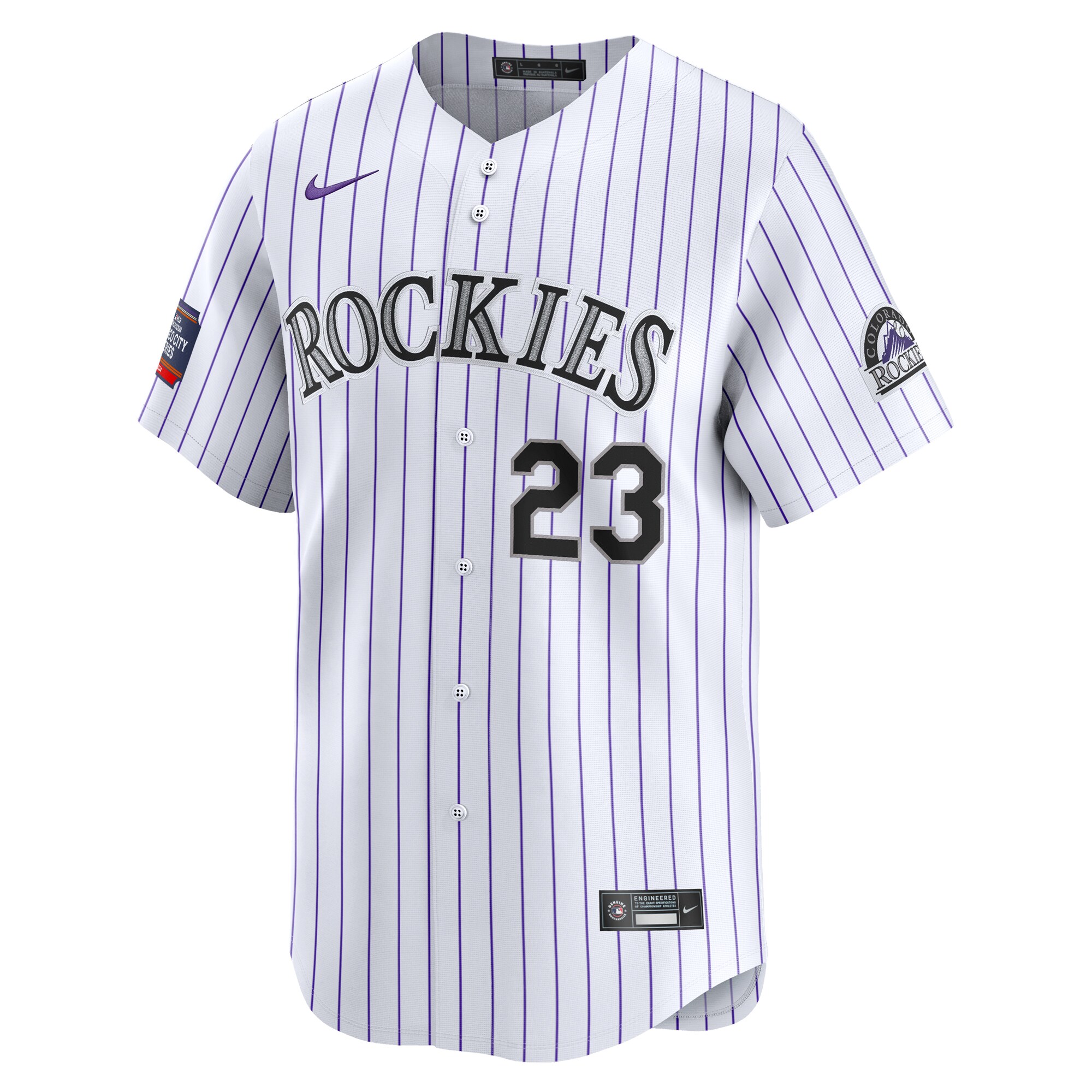 Kris Bryant Colorado Rockies 2024 MLB World Tour Mexico City Series Home Limited Player Jersey - White