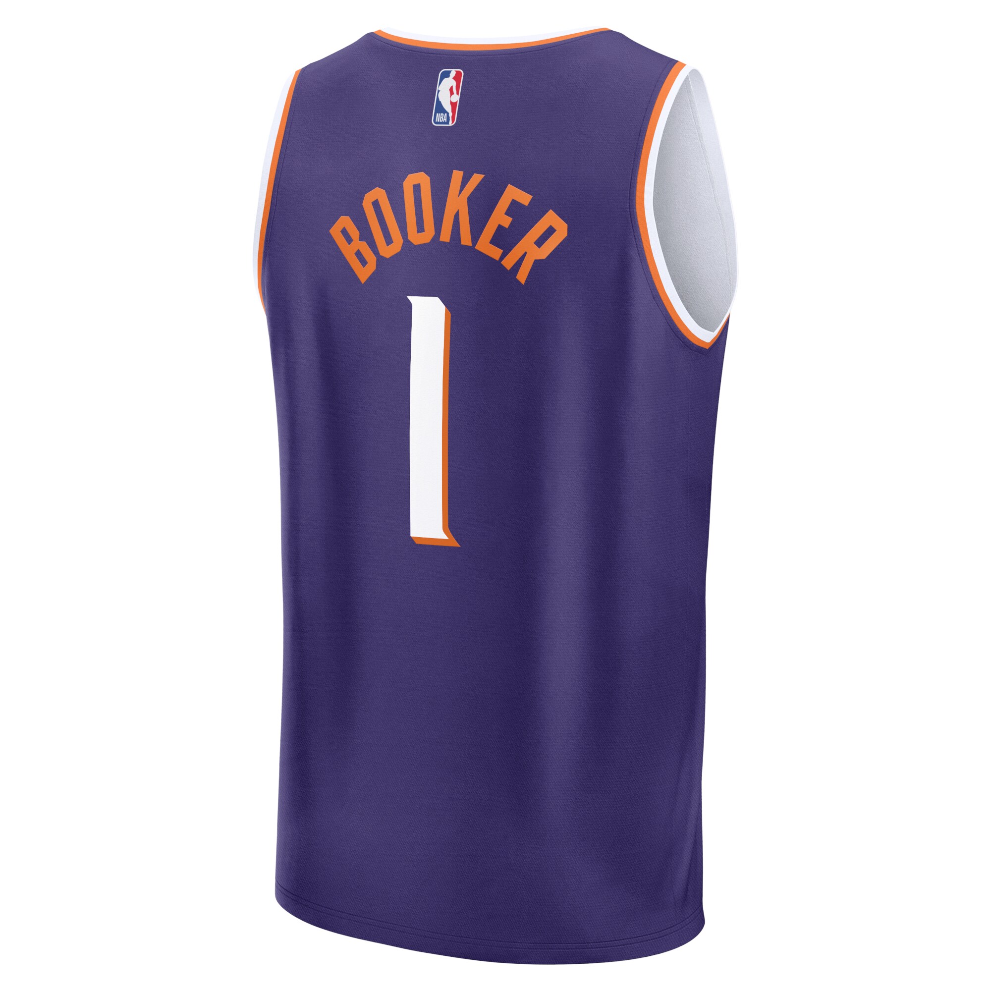 Devin Booker Phoenix Suns Fanatics Fast Break Replica Jersey - Icon Edition - Purple