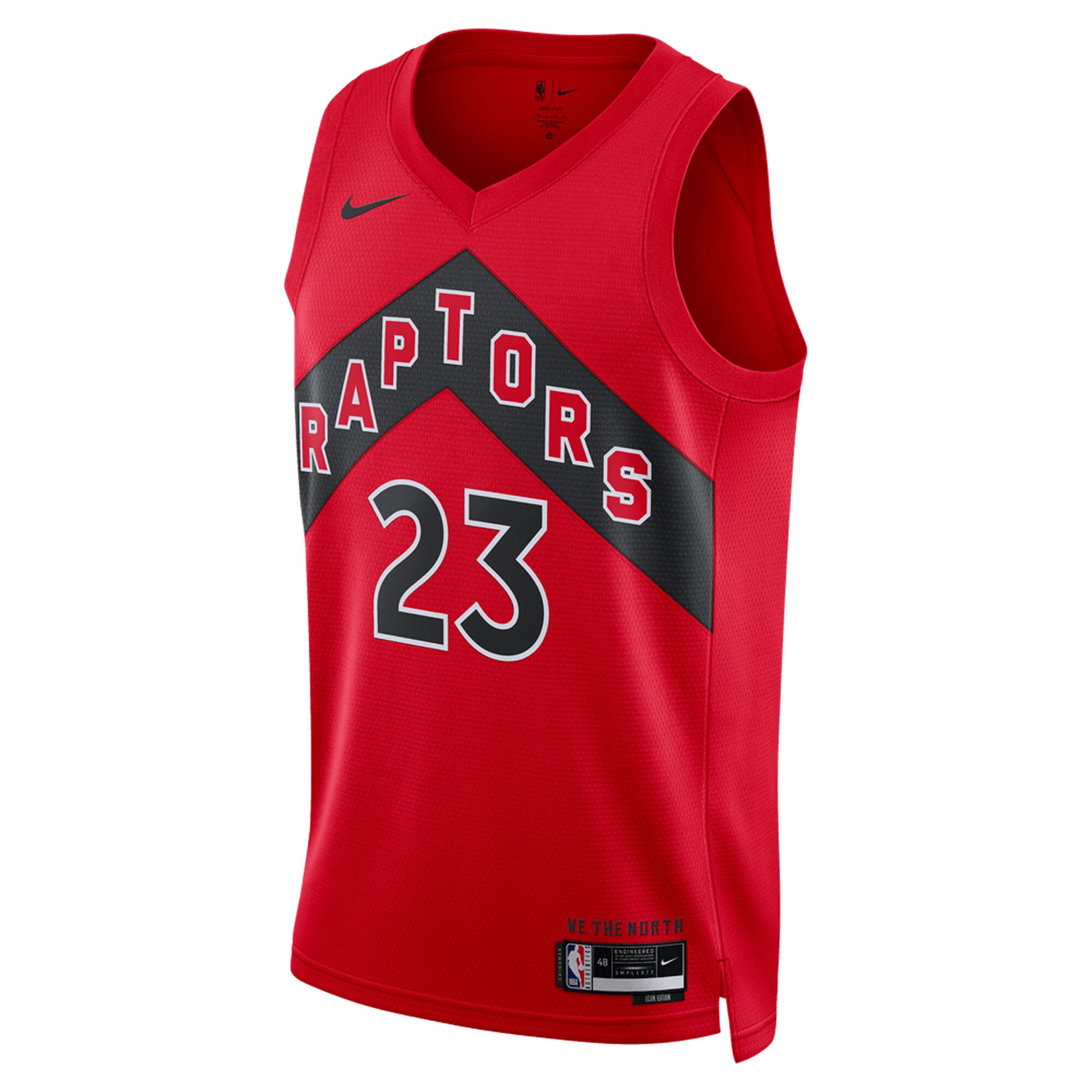 Fred VanVleet Toronto Raptors Unisex Swingman Jersey - Icon Edition - Red