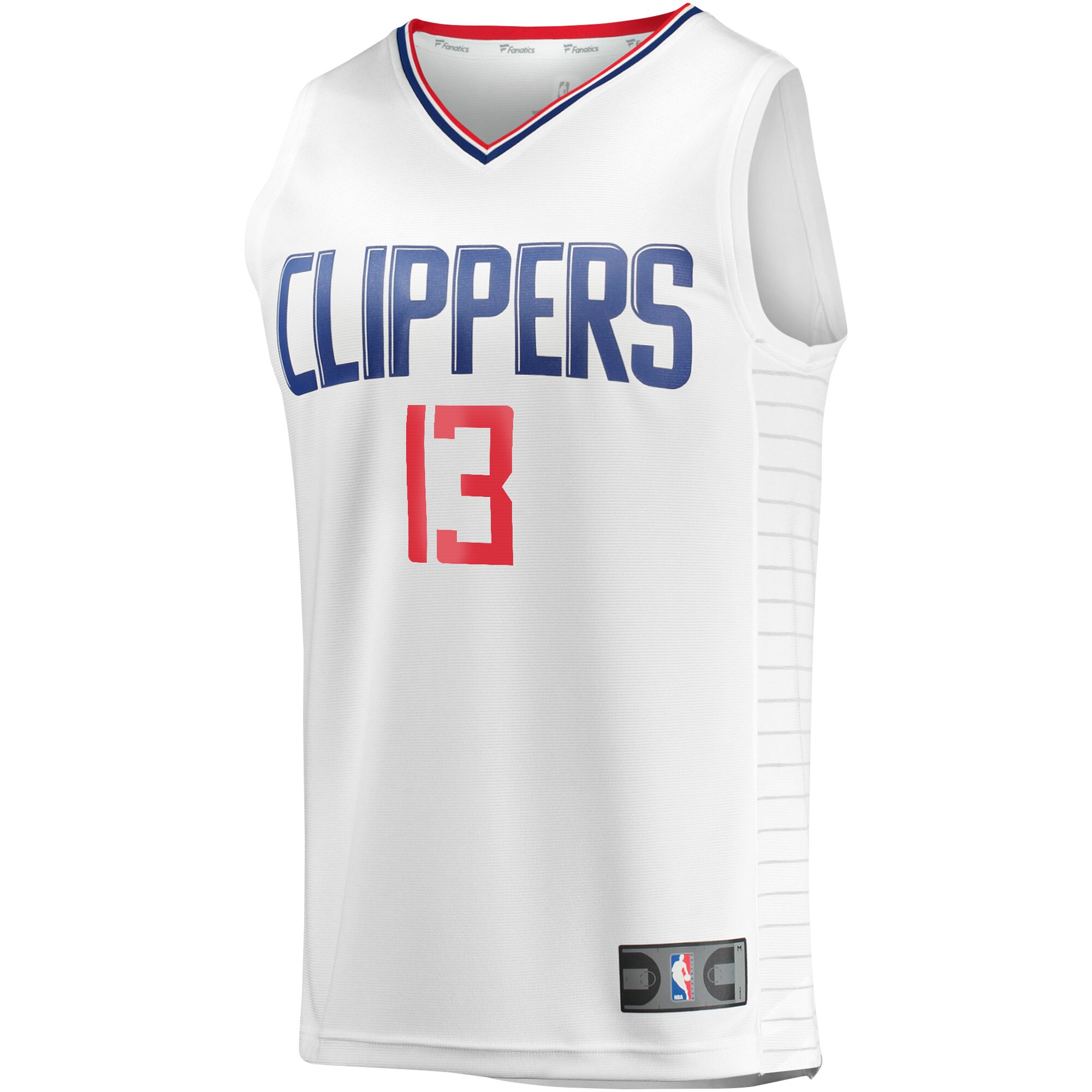 Paul George LA Clippers Fanatics Fast Break Player Jersey - Association Edition - White