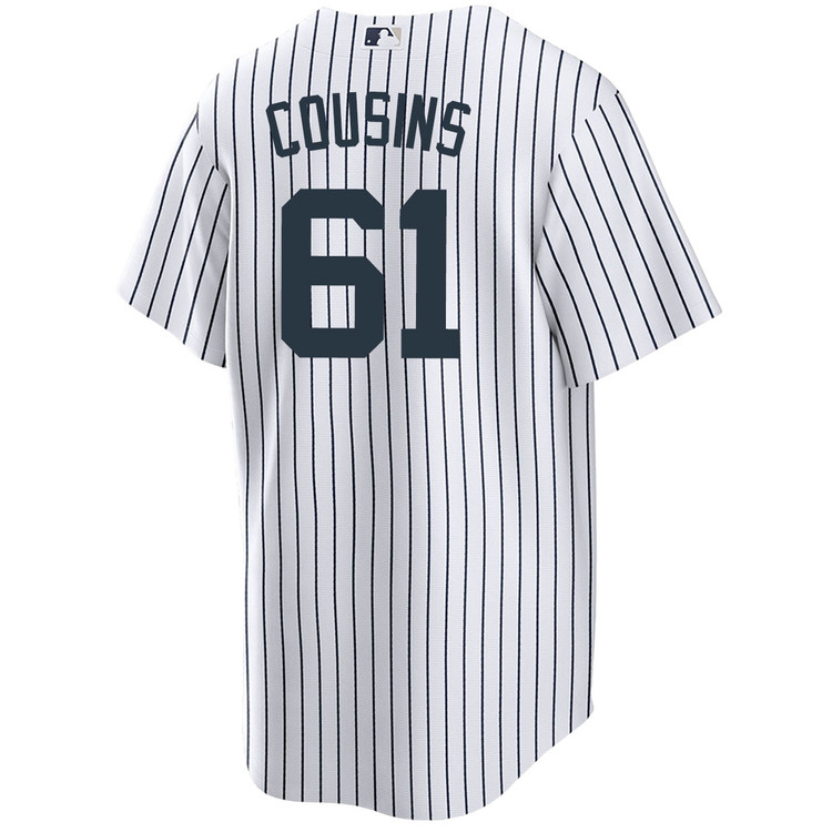 Jake Cousins New York Yankees Youth Home World Series Jersey