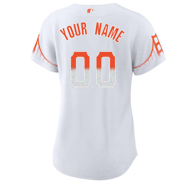 San Francisco Giants Personalized Women's City Connect Jersey