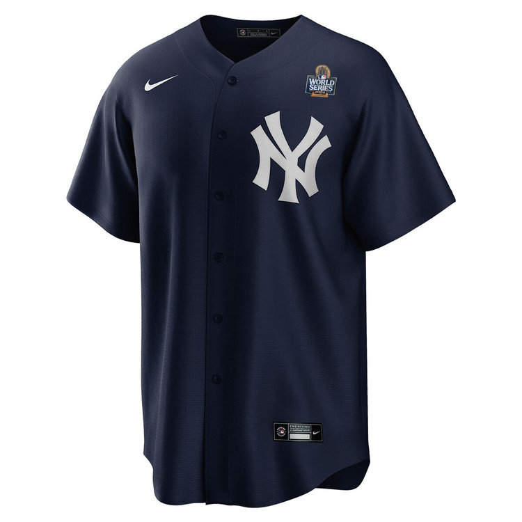 Aaron Boone New York Yankees Alternate Navy World Series Jersey