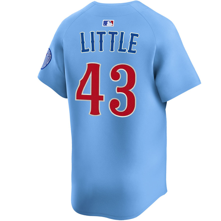 Luke Little Chicago Cubs Youth Blues Alternate Limited Jersey