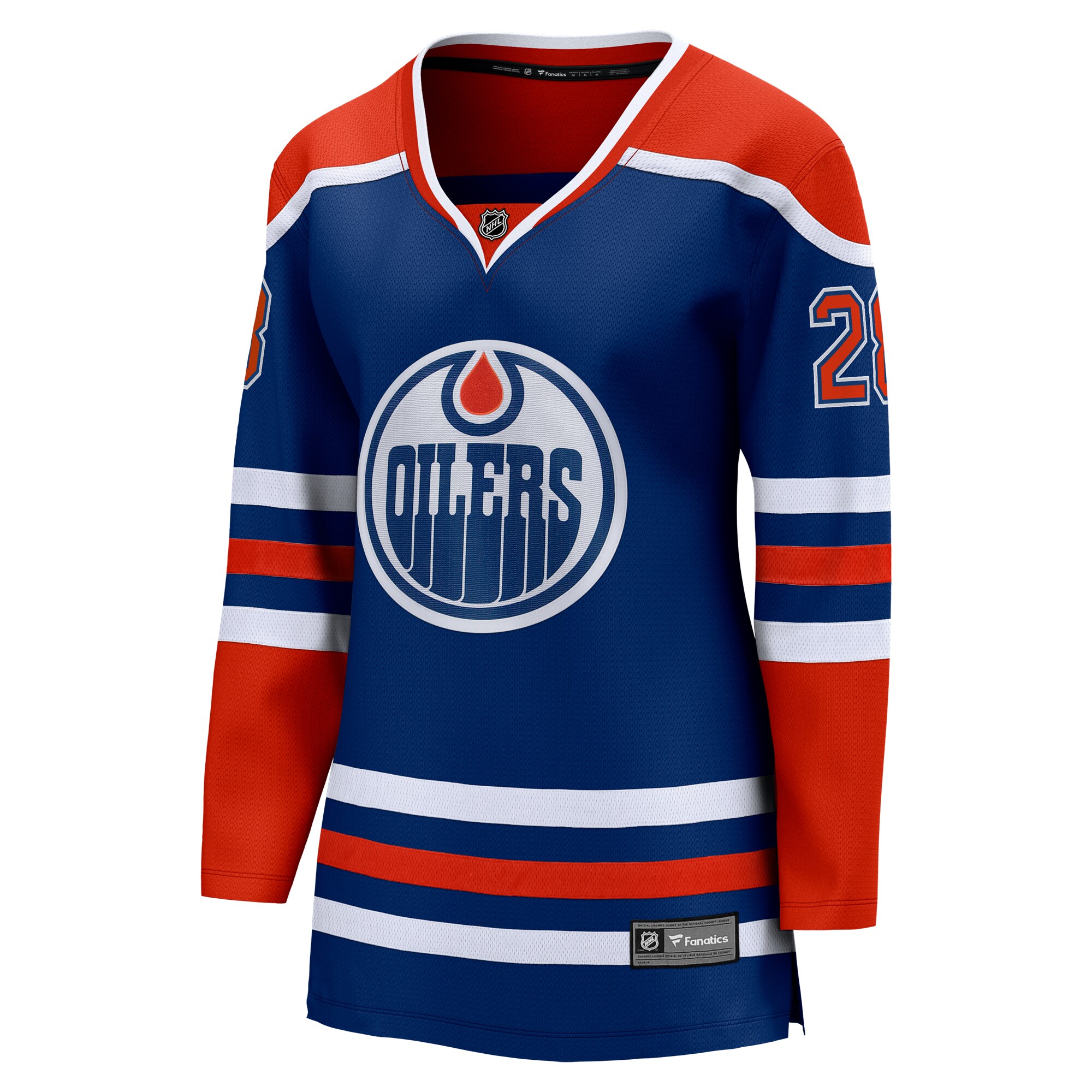 Connor Brown Edmonton Oilers Fanatics Women's Home Breakaway Player Jersey - Royal