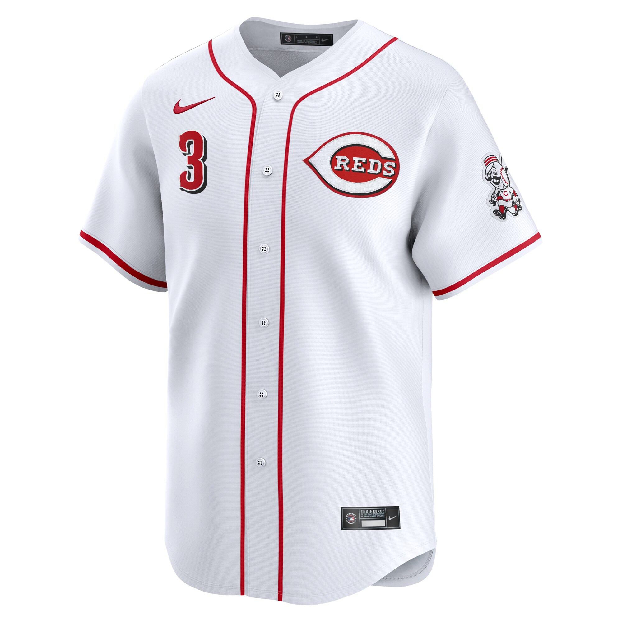 Jeimer Candelario Cincinnati Reds  Home Limited Player Jersey - White
