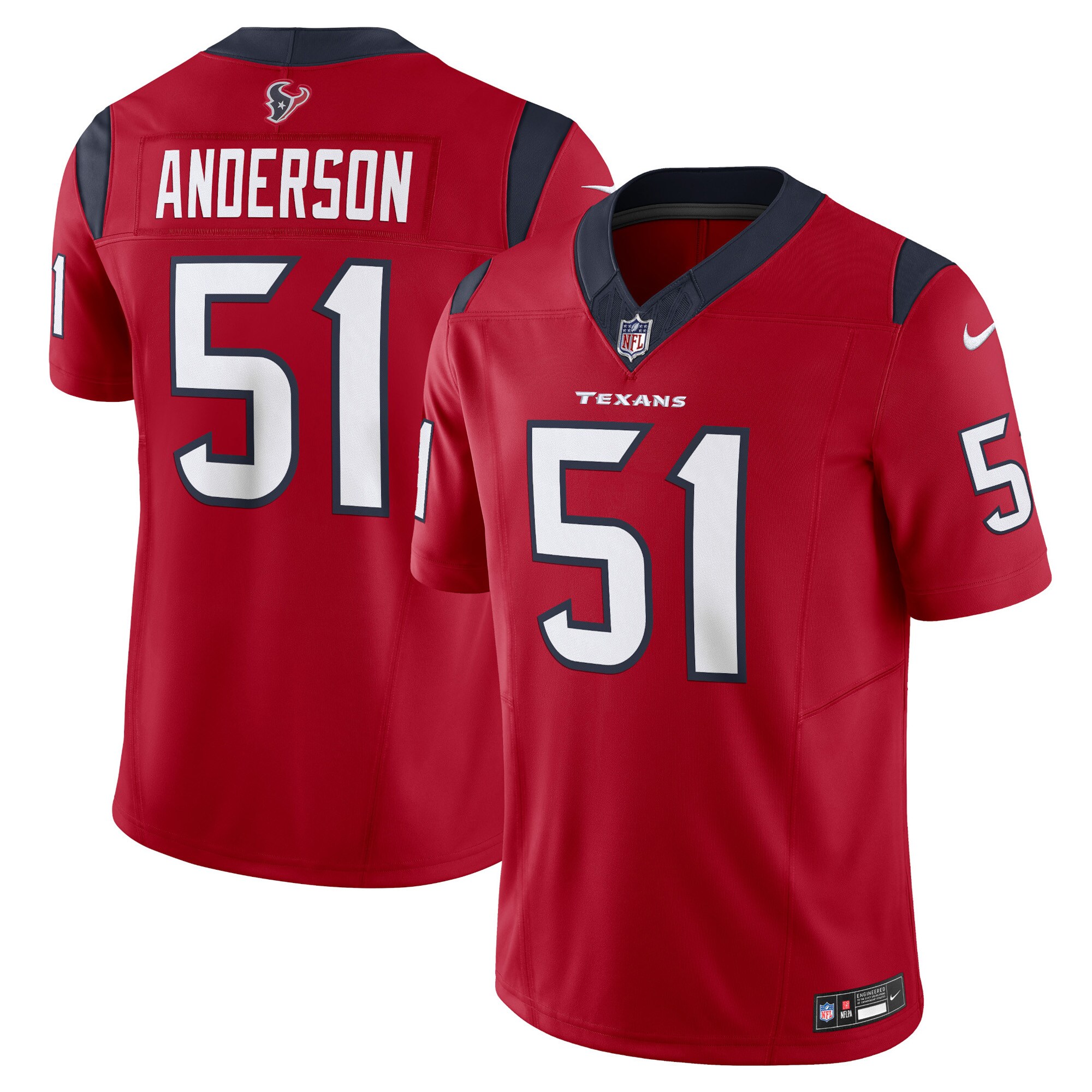 Will Anderson Jr. Houston Texans   Vapor F.U.S.E. Limited Jersey - Red