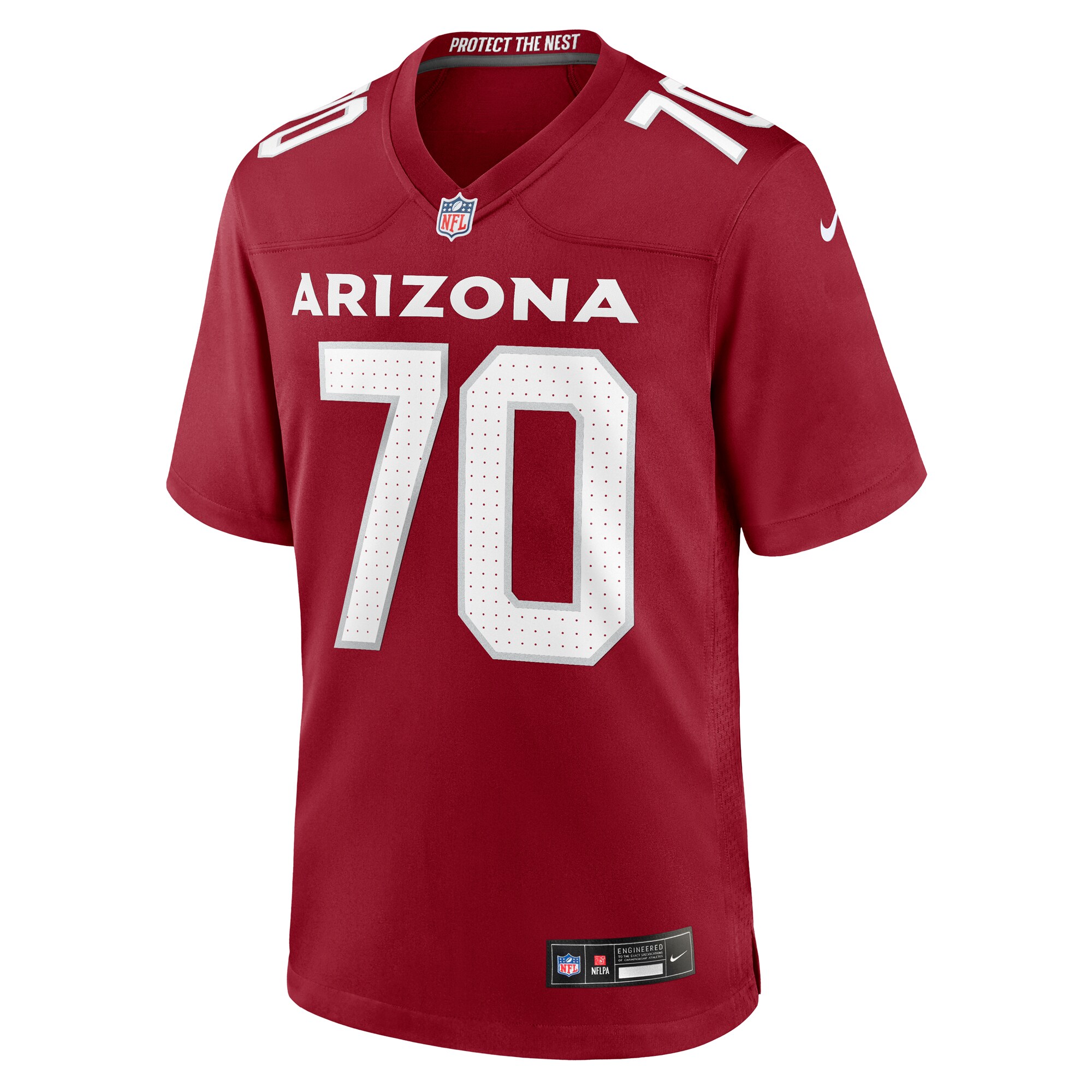 Paris Johnson Jr. Arizona Cardinals 2023 NFL Draft First Round Pick Game Jersey - Cardinal