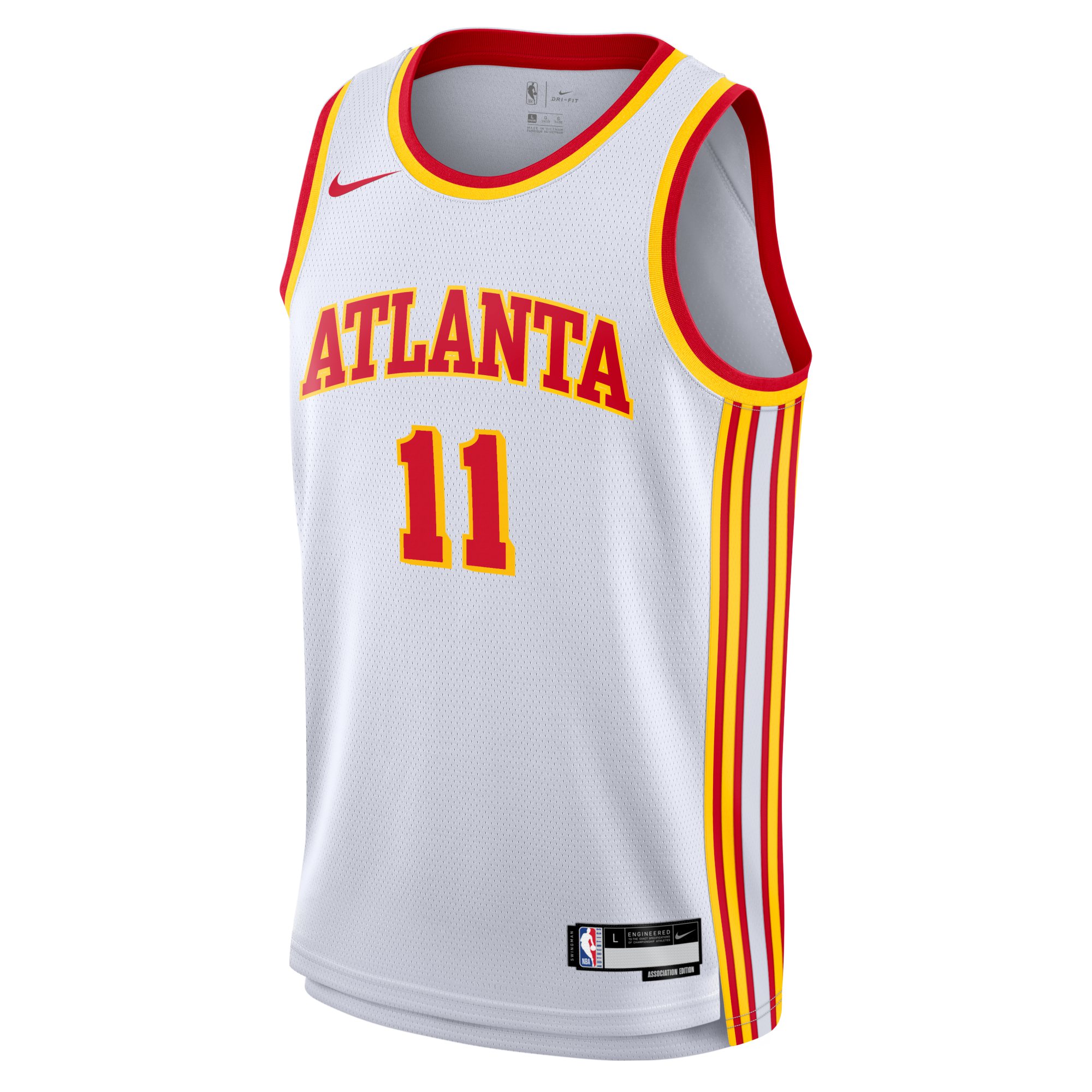 Trae Young Atlanta Hawks Youth Swingman Jersey - Association Edition - White