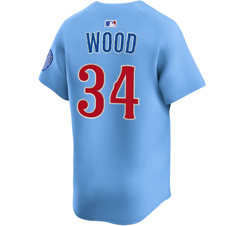 Kerry Wood Chicago Cubs Youth Blues Alternate Limited Jersey