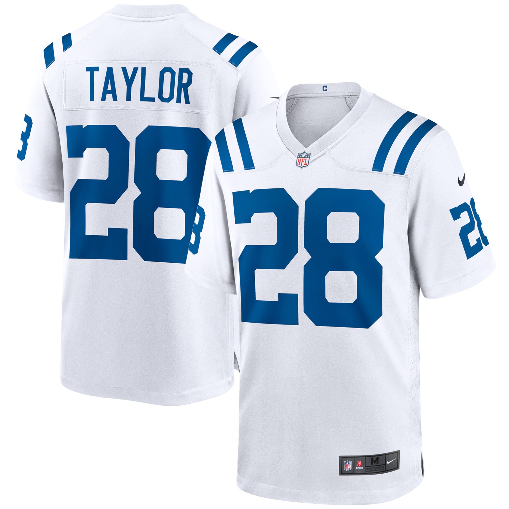 Jonathan Taylor Indianapolis Colts  Game Jersey - White