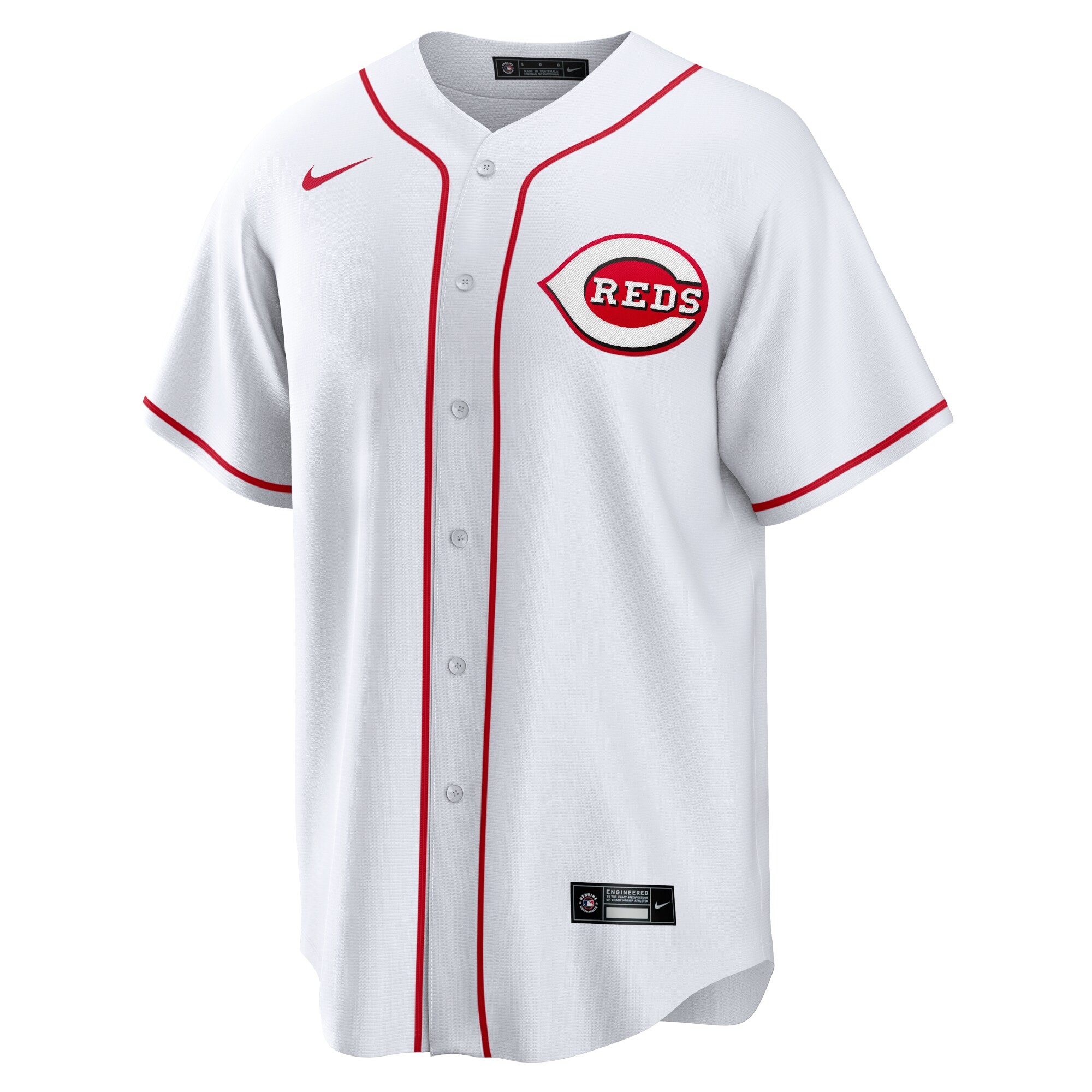 Cincinnati Reds  Home Replica Team Jersey - White