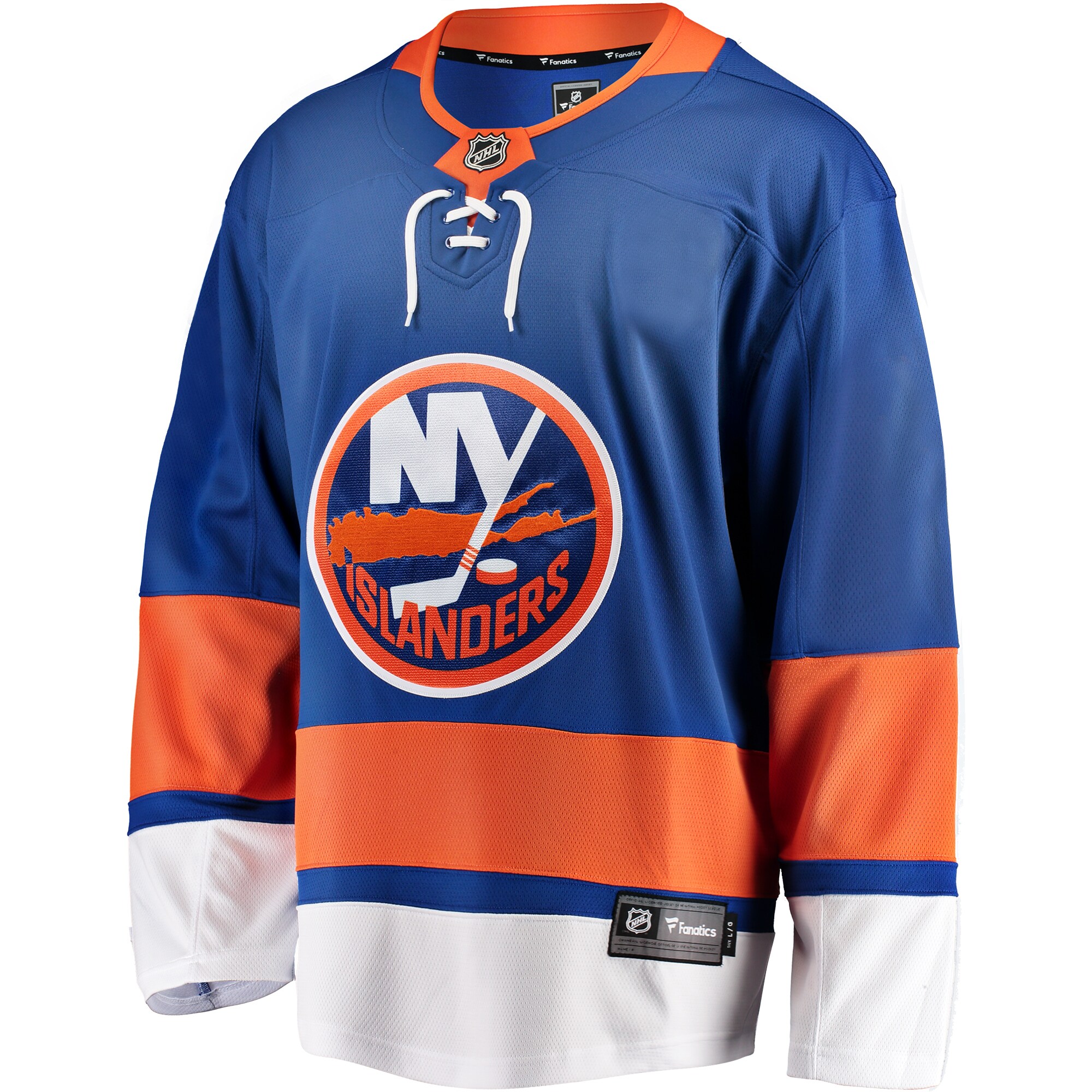 New York Islanders Fanatics Breakaway Home Jersey - Blue