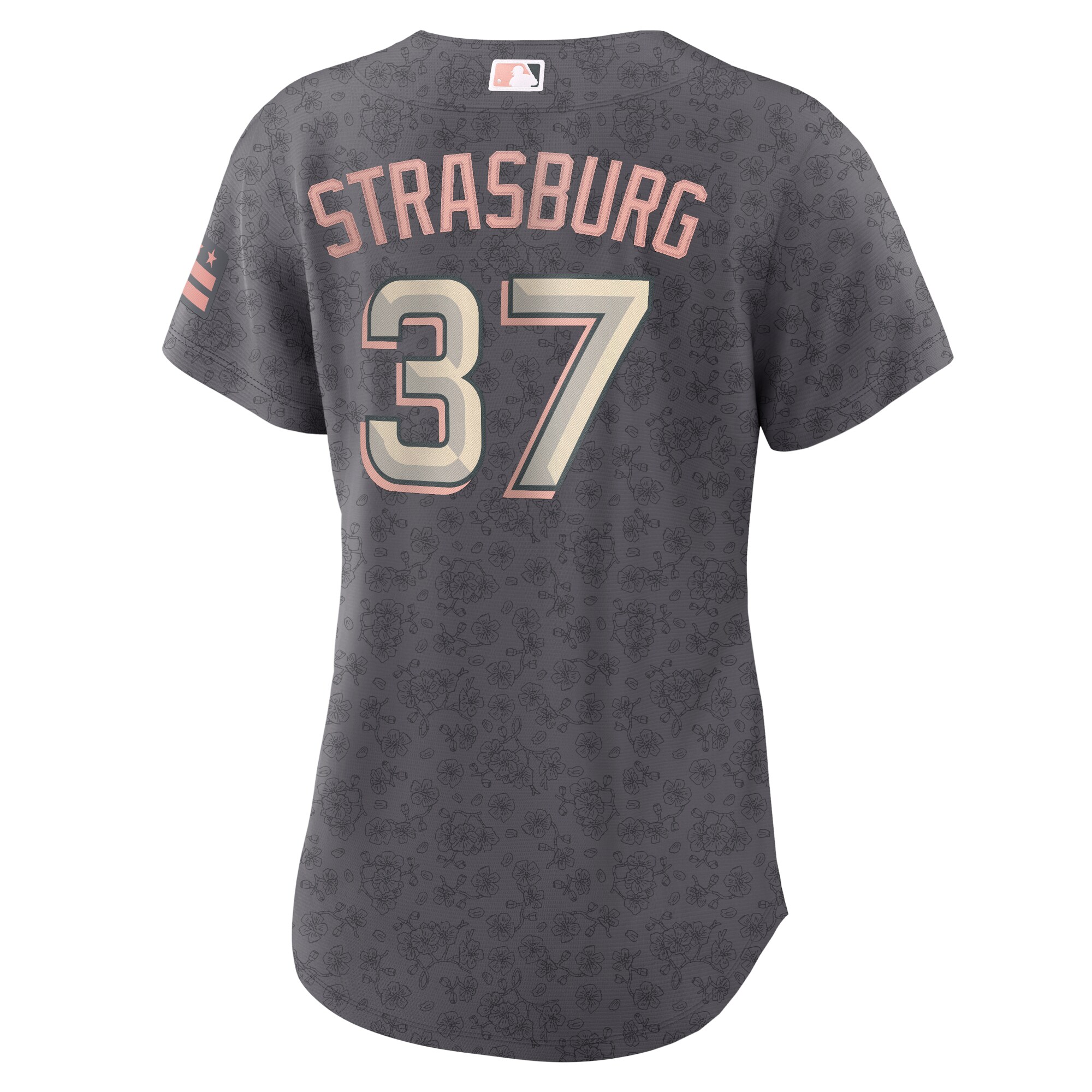 Stephen Strasburg Washington Nationals  Women's City Connect Replica Player Jersey - Gray
