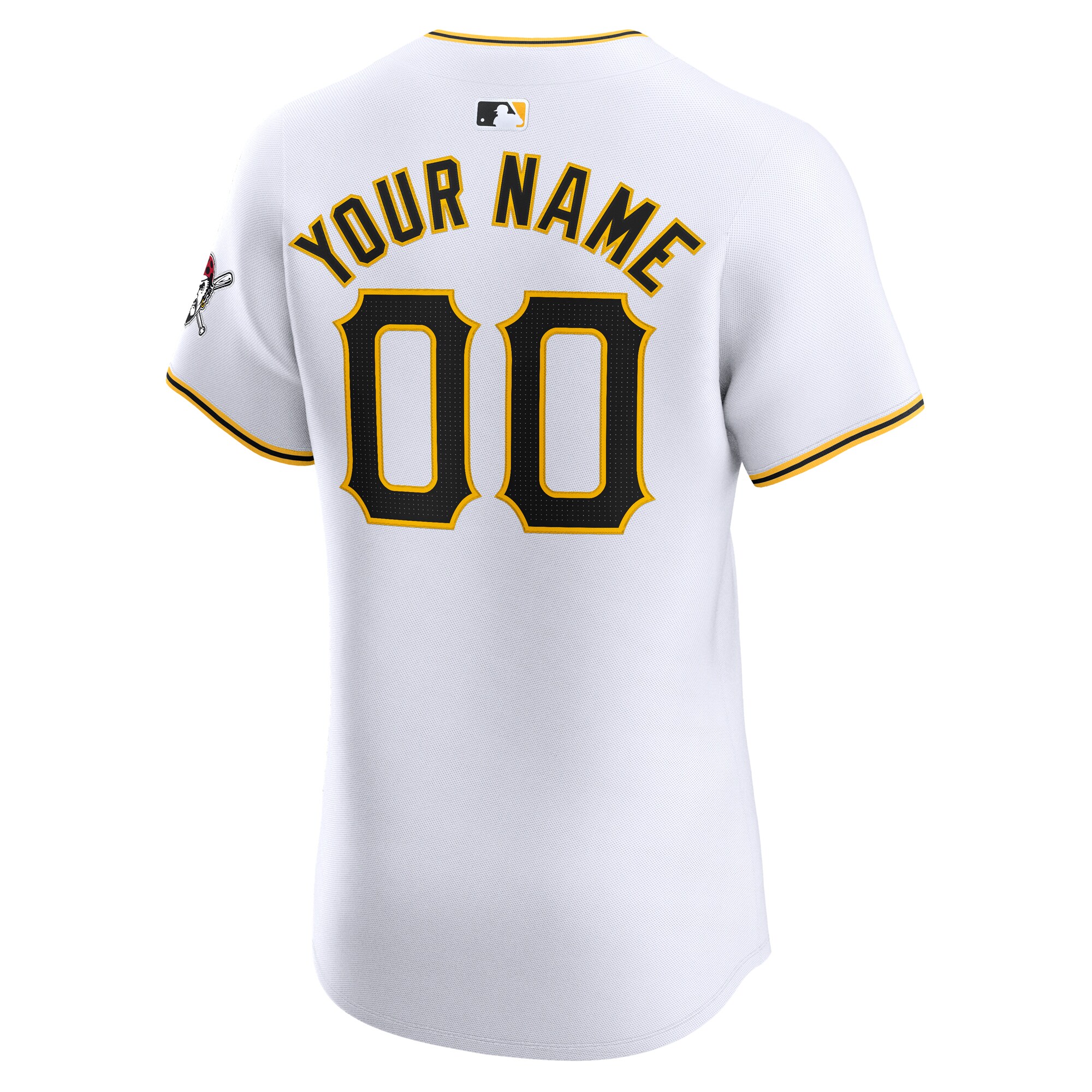Pittsburgh Pirates  Home Elite Custom Jersey - White