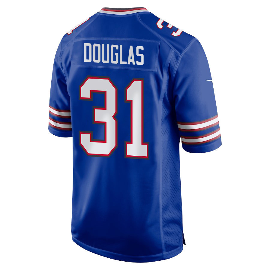 Rasul Douglas 31 Buffalo Bills Super Bowl LIX New Orleans Patch Game Men Jersey - Royal