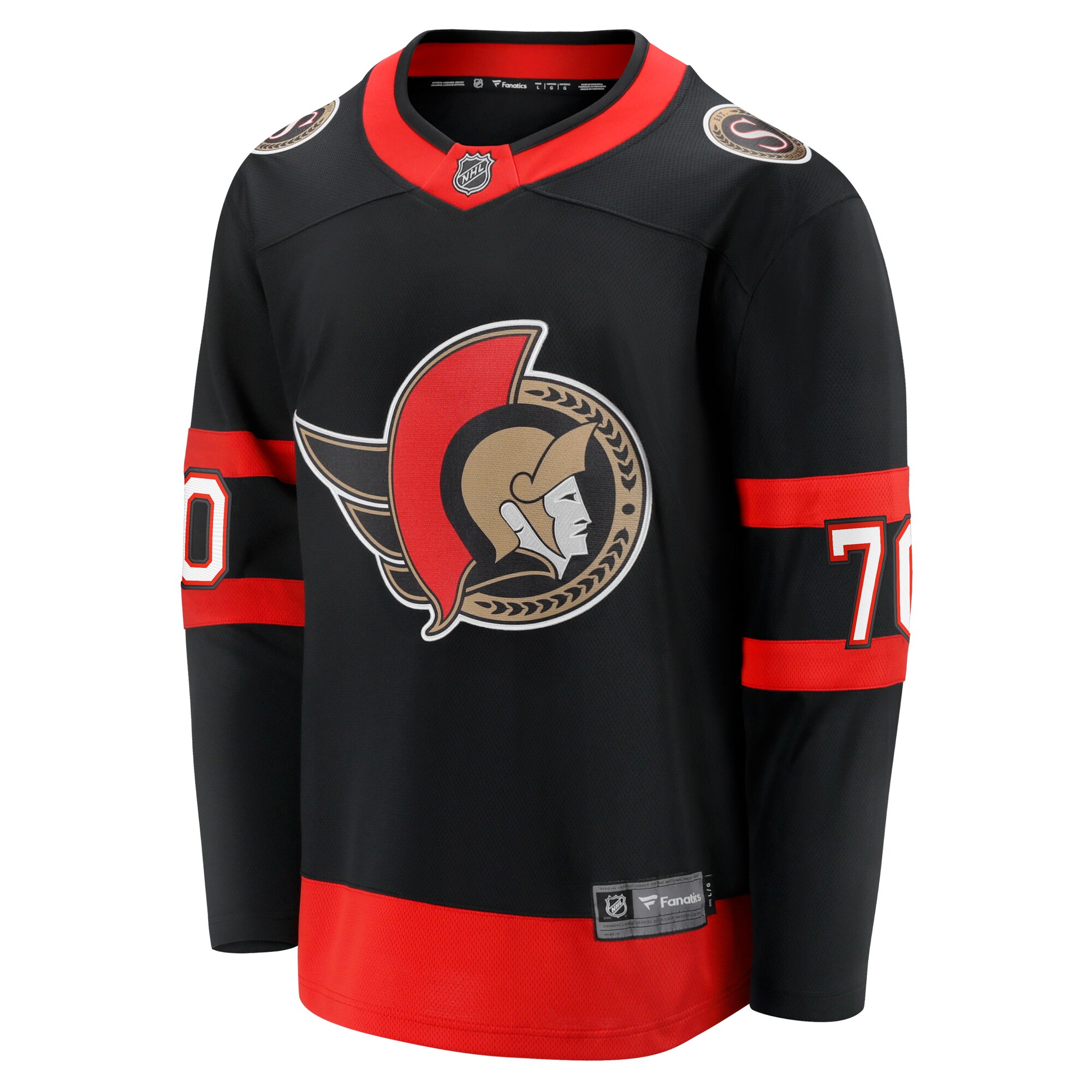 Joonas Korpisalo Ottawa Senators Fanatics Home Breakaway Jersey - Black