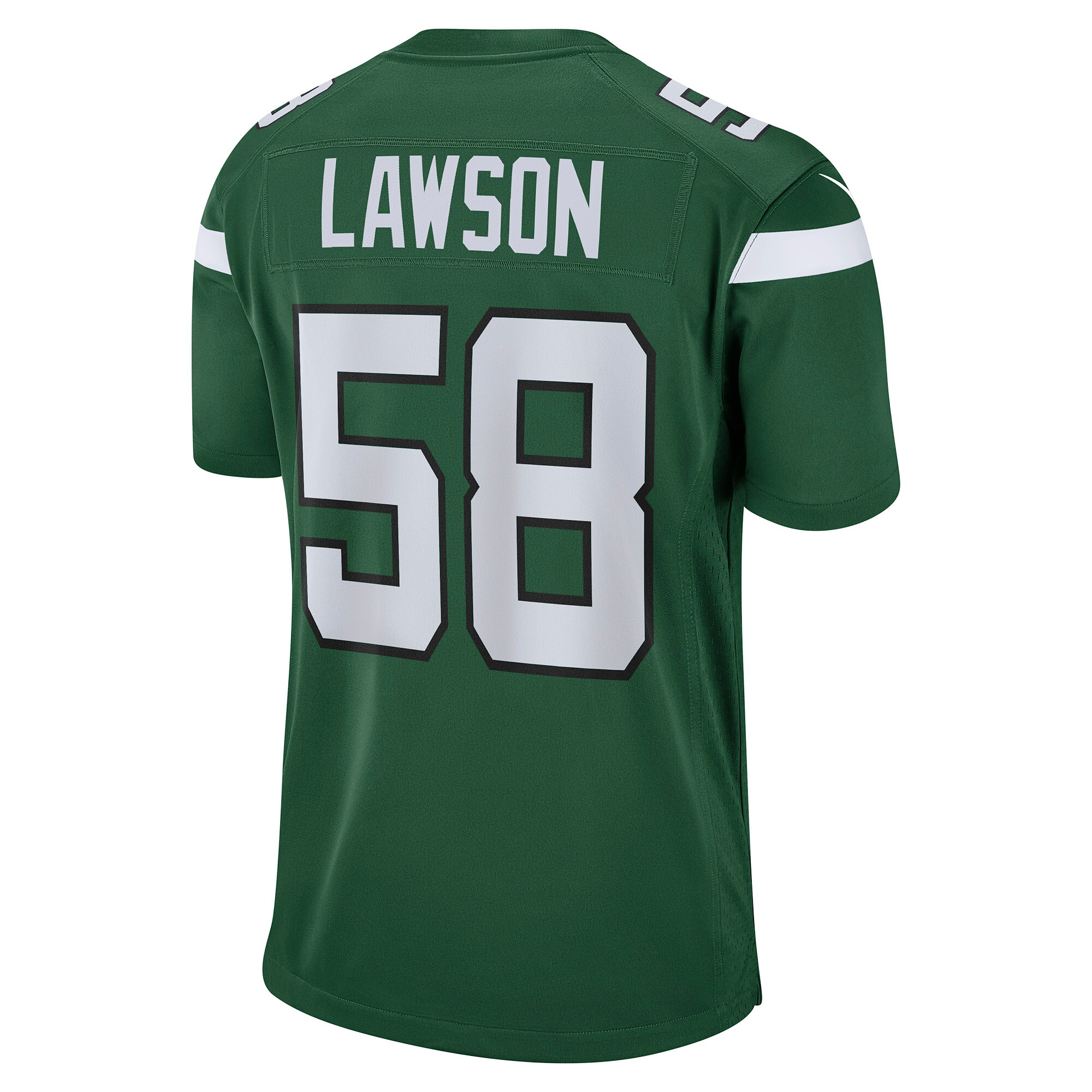 Carl Lawson New York Jets  Game Jersey - Gotham Green