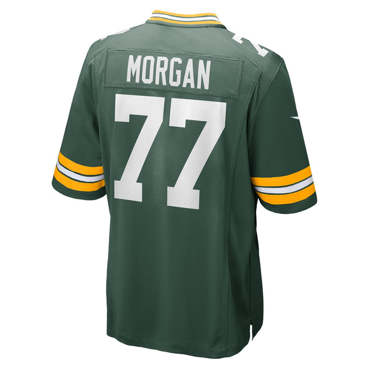 Jordan Morgan Green Bay Packers 2024 First Round Pick Player Game Jersey - Green