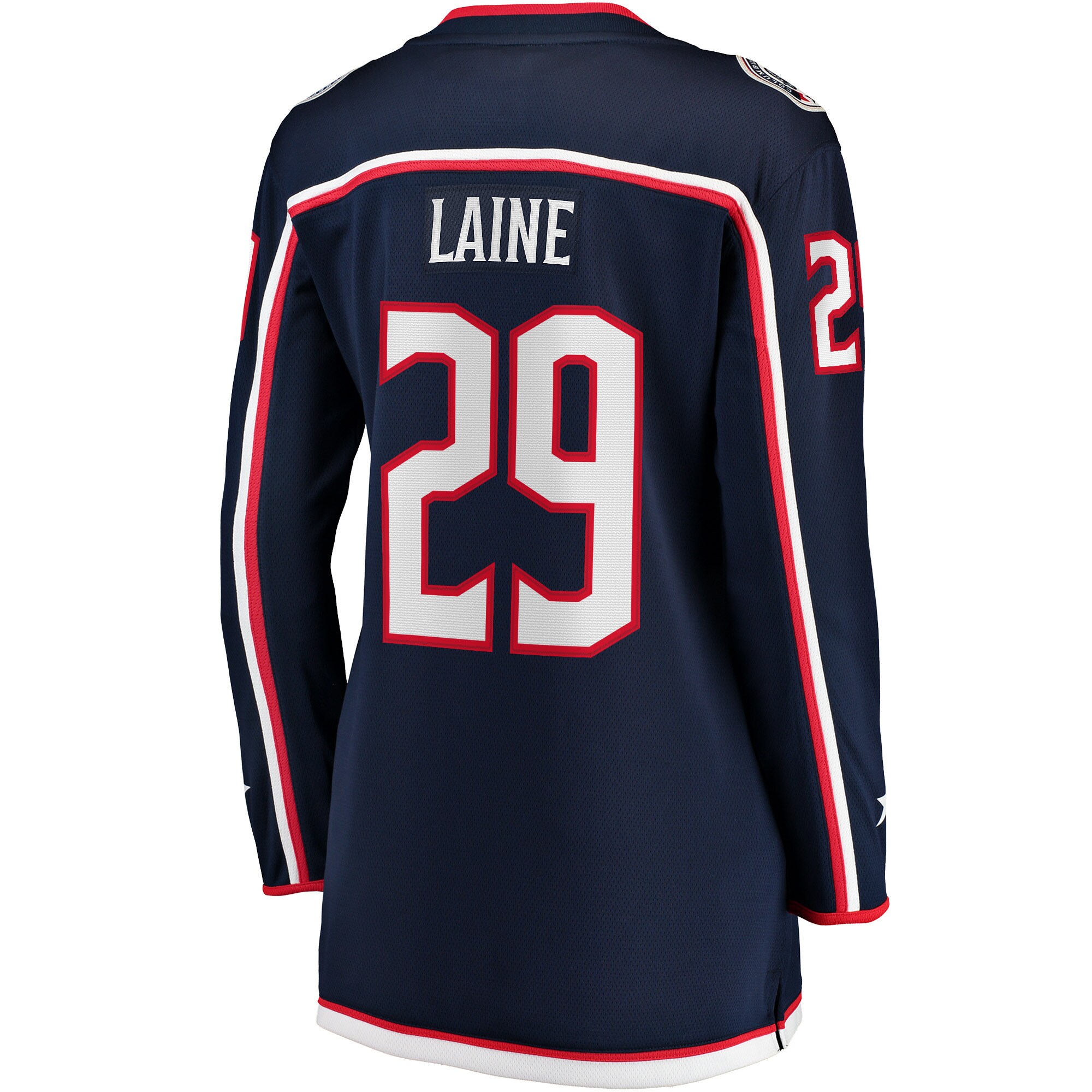Patrik Laine Columbus Blue Jackets Fanatics Women's Home Breakaway Jersey - Navy