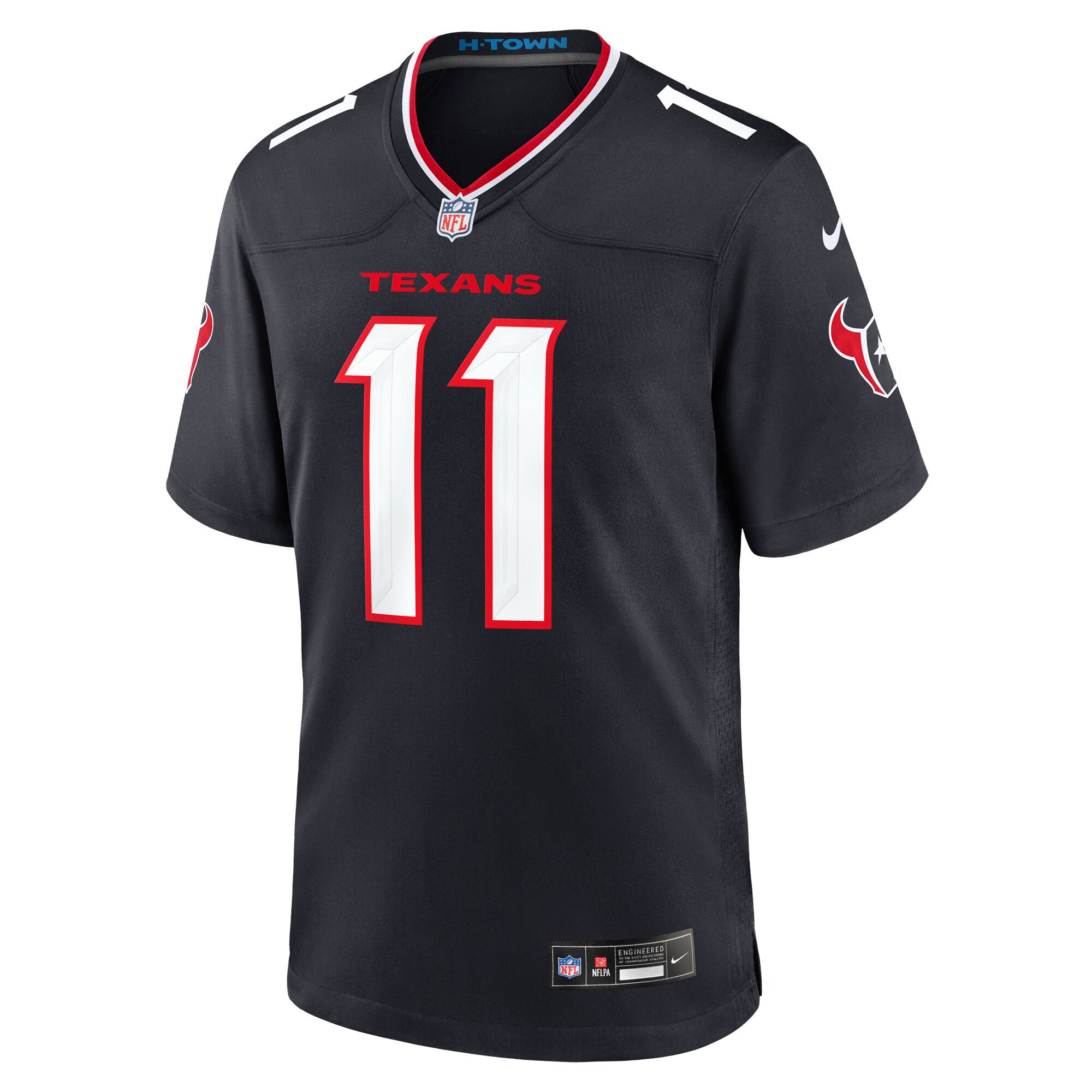 Jeff Okudah Houston Texans  Team Game Jersey -  Navy