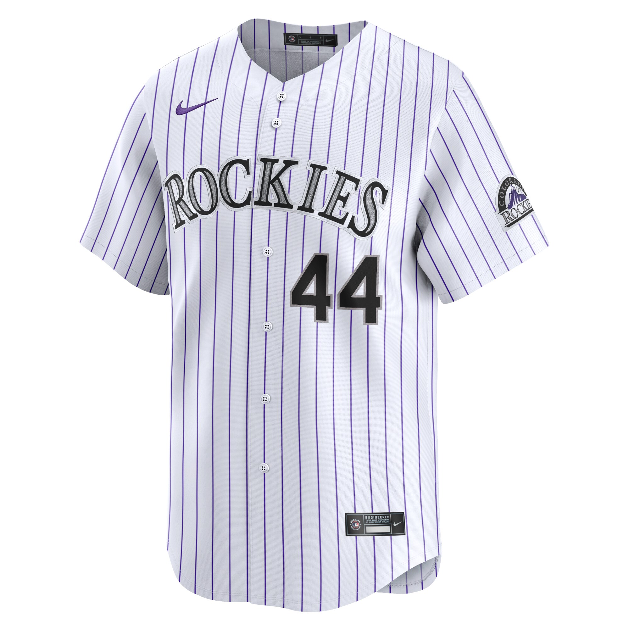 Elehuris Montero Colorado Rockies  Home Limited Player Jersey - White