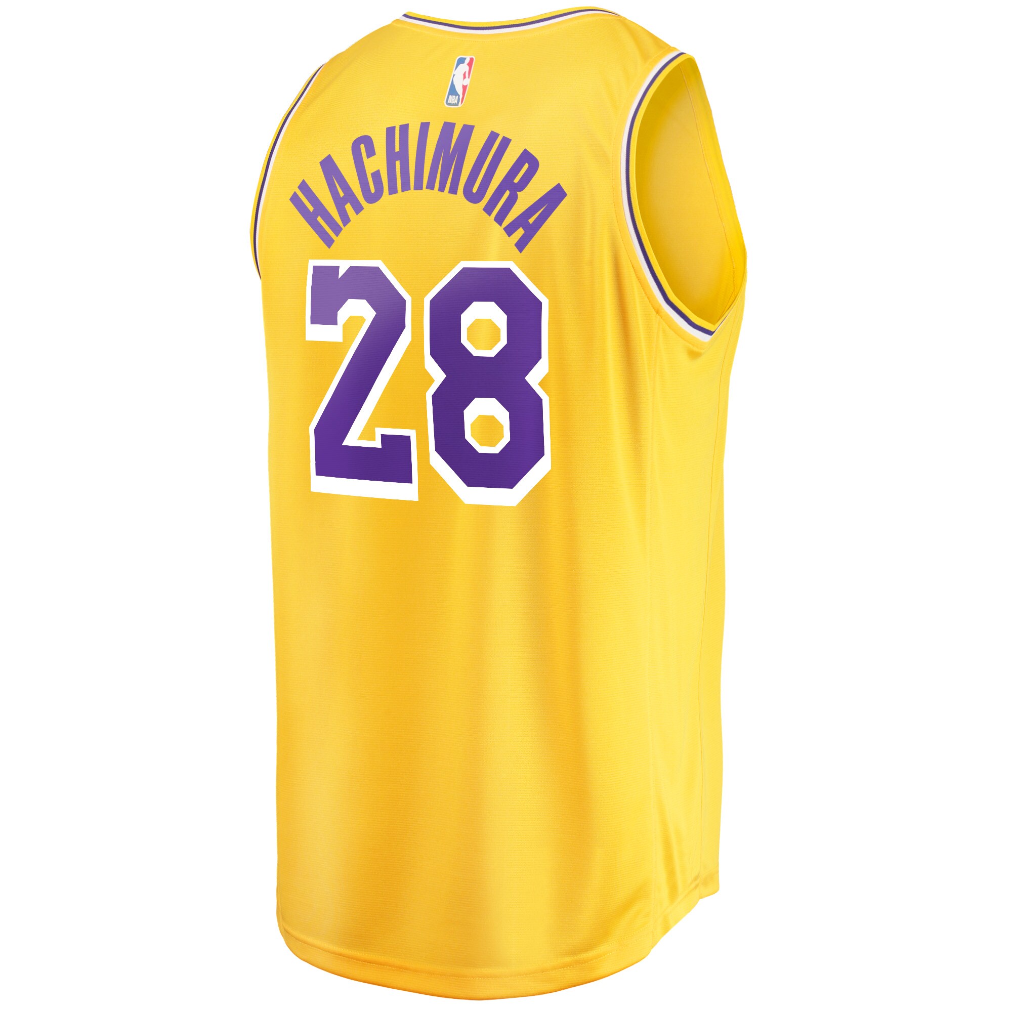 Rui Hachimura Los Angeles Lakers Fanatics Fast Break Player Jersey - Icon Edition - Gold