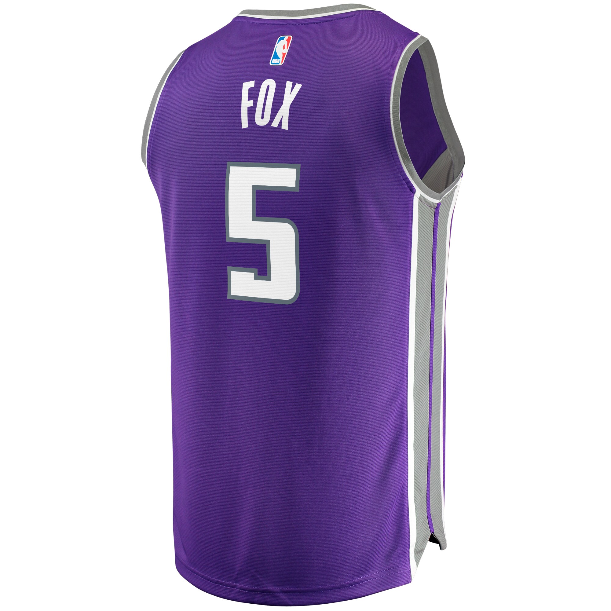 De'Aaron Fox Sacramento Kings Fanatics Youth Fast Break Player Jersey - Icon Edition - Purple