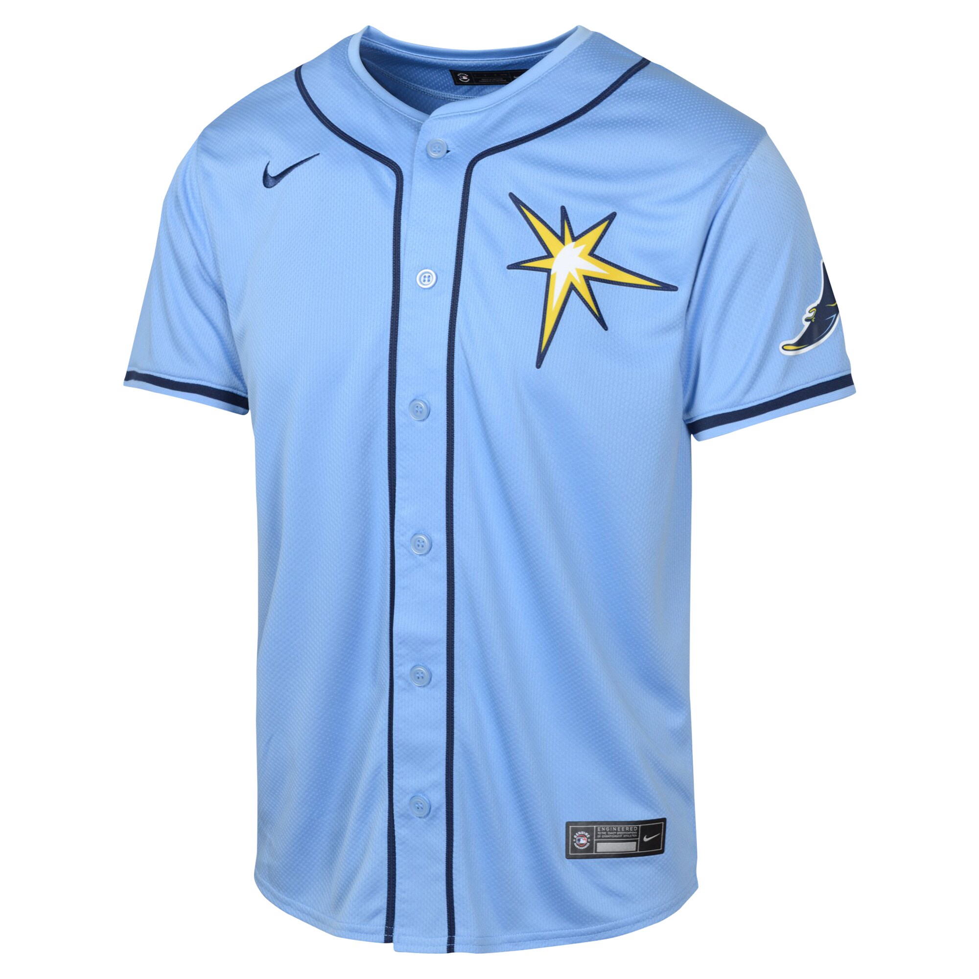 Tampa Bay Rays  Youth Alternate Limited Jersey - Light Blue