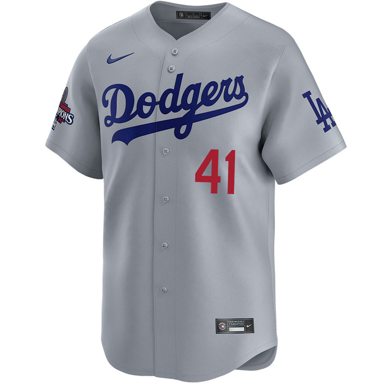 Daniel Hudson Los Angeles Dodgers Alternate Road Limited World Series Champions Jersey