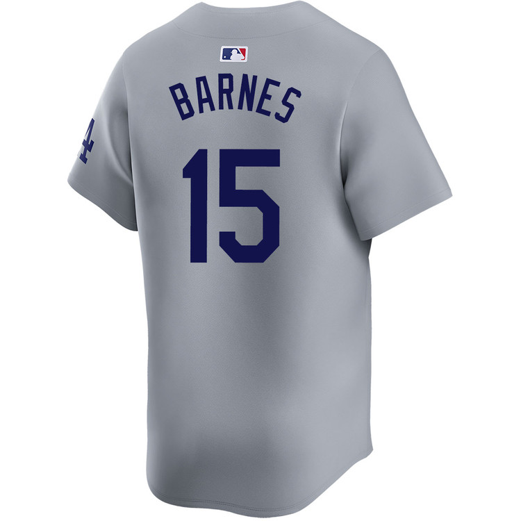 Austin Barnes Los Angeles Dodgers Alternate Road Limited World Series Jersey