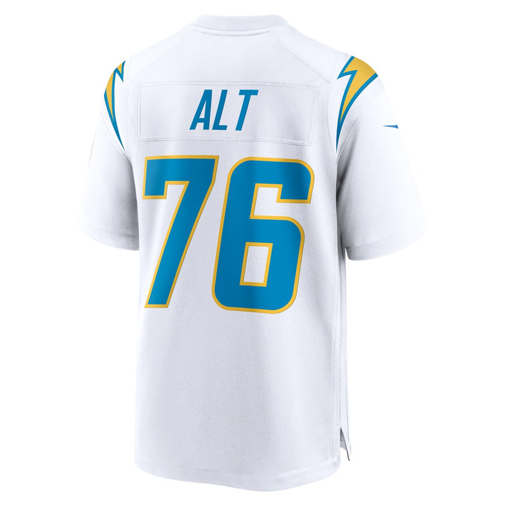 Joe Alt Los Angeles Chargers 2024 First Round Pick Player Game Jersey - White