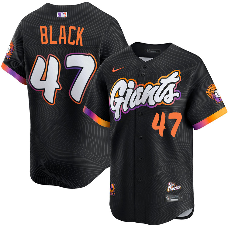 Mason Black San Francisco Giants City Connect 2.0 Limited Jersey