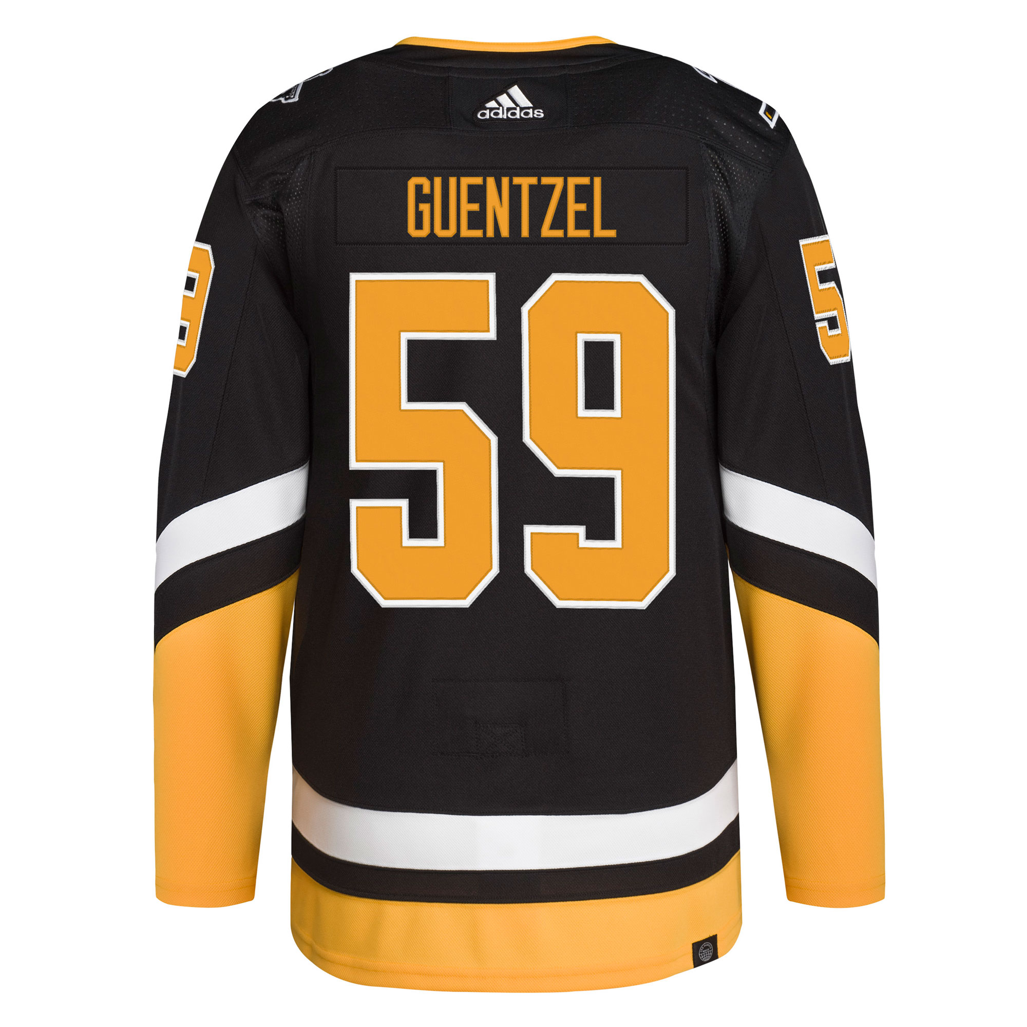 Jake Guentzel Pittsburgh Penguins adidas Alternate Primegreen Authentic Player Jersey - Black