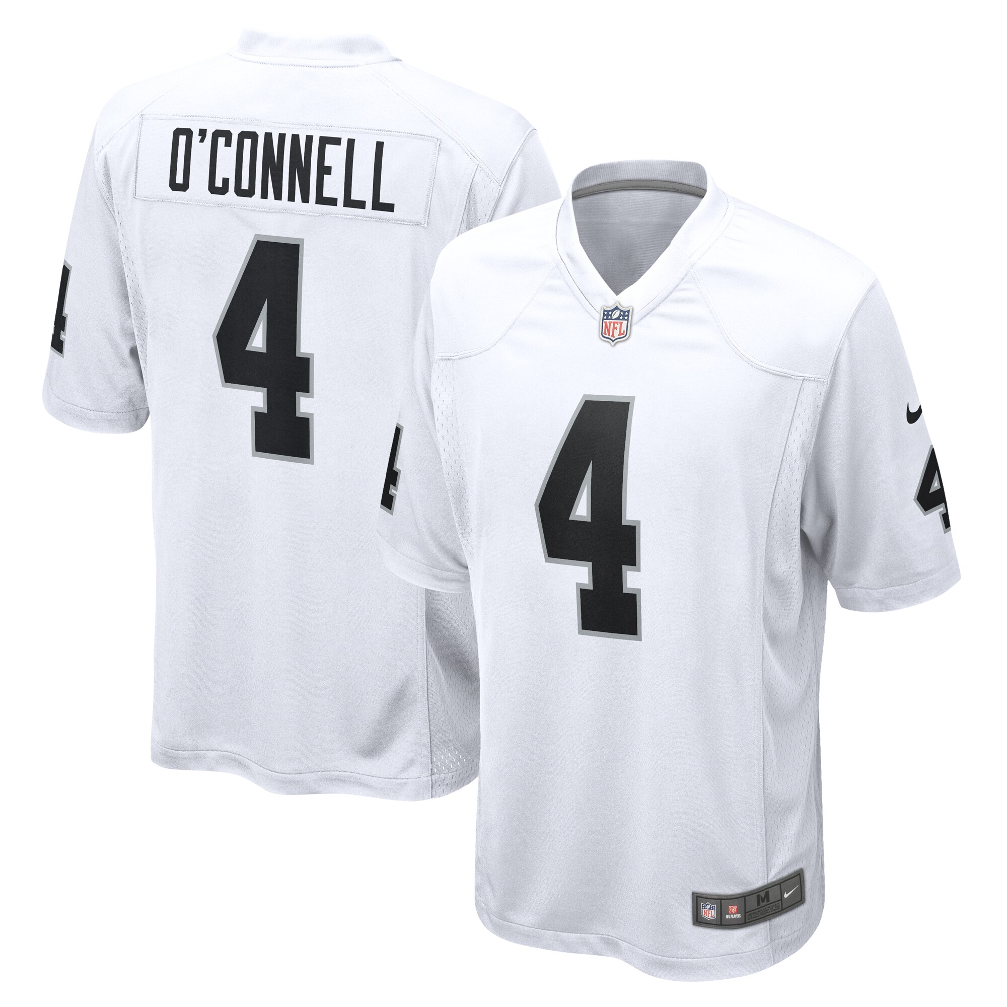 Aidan O'Connell Las Vegas Raiders   Game Jersey -  White
