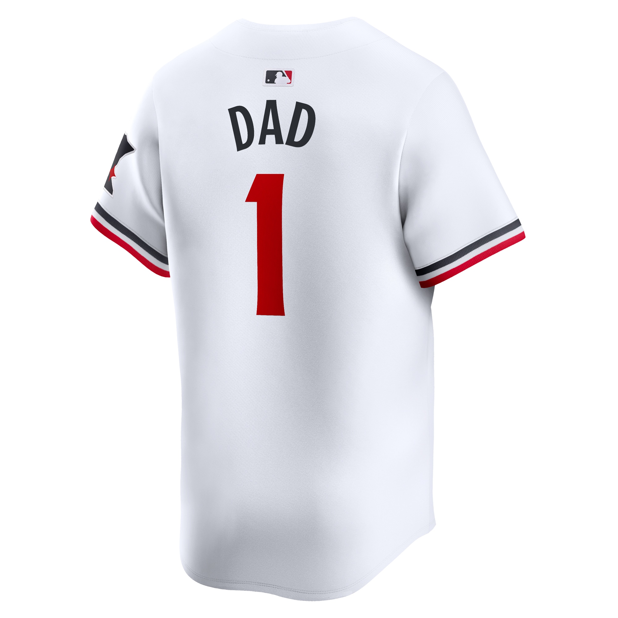 Minnesota Twins  #1 Dad Home Limited Jersey - White