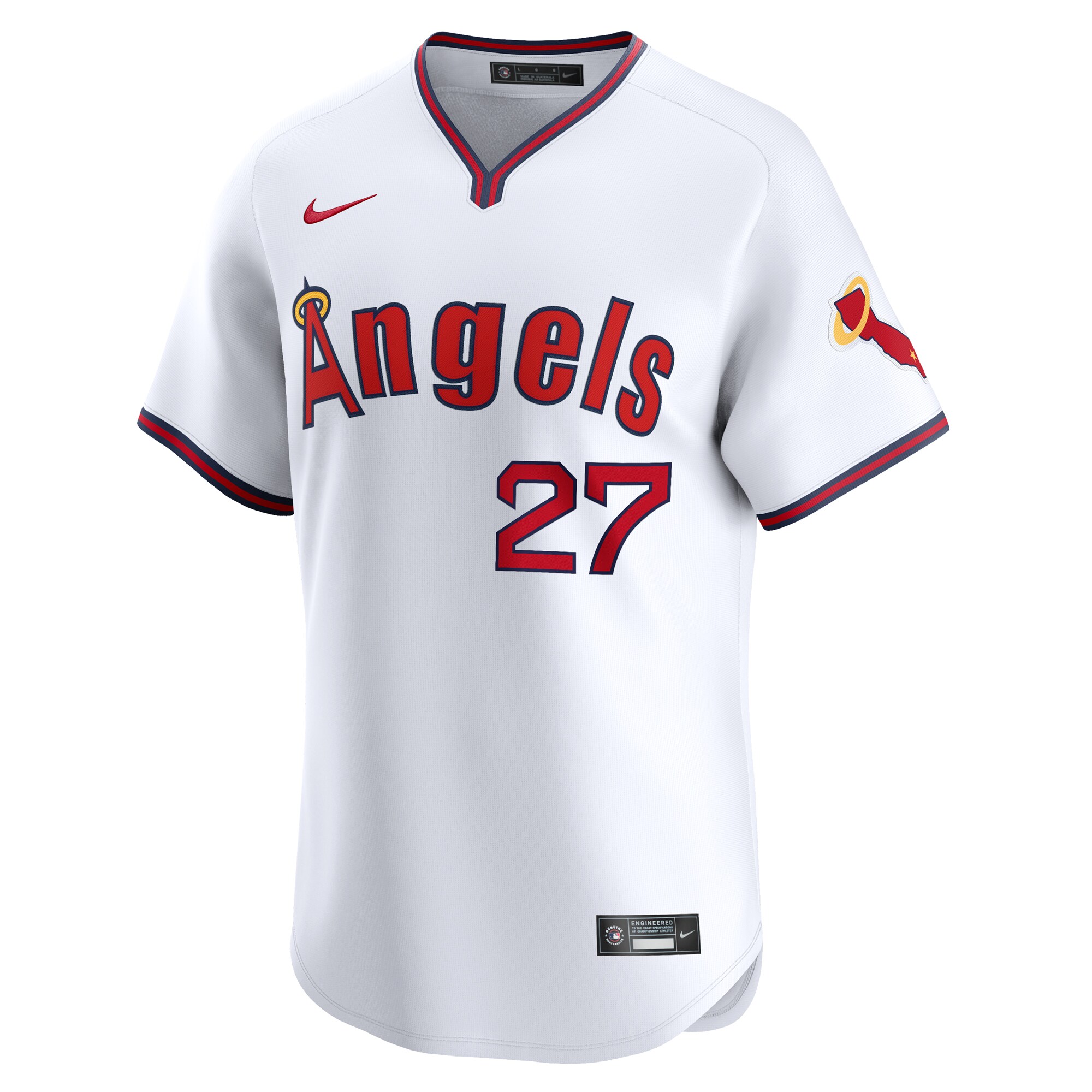 Mike Trout Los Angeles Angels  Alternate Limited Player Jersey White