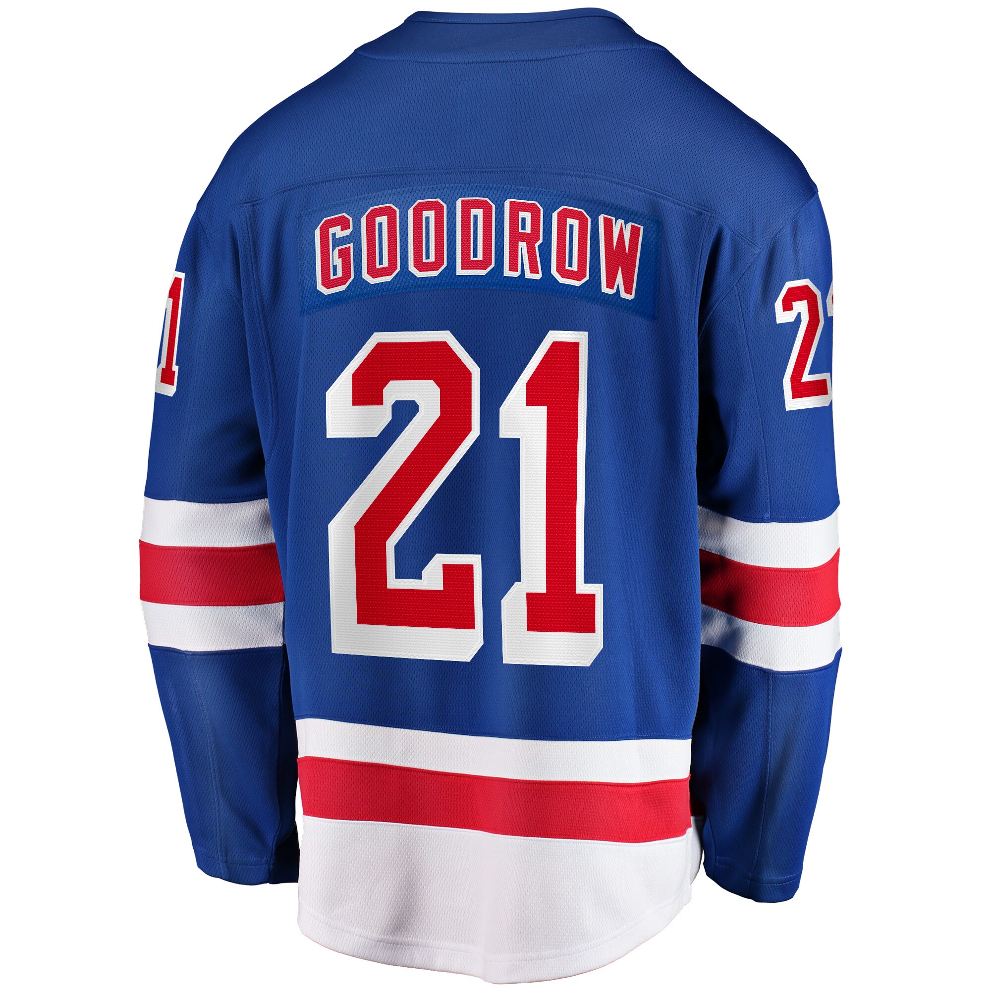 Barclay Goodrow New York Rangers Fanatics Home Breakaway Player Jersey - Blue