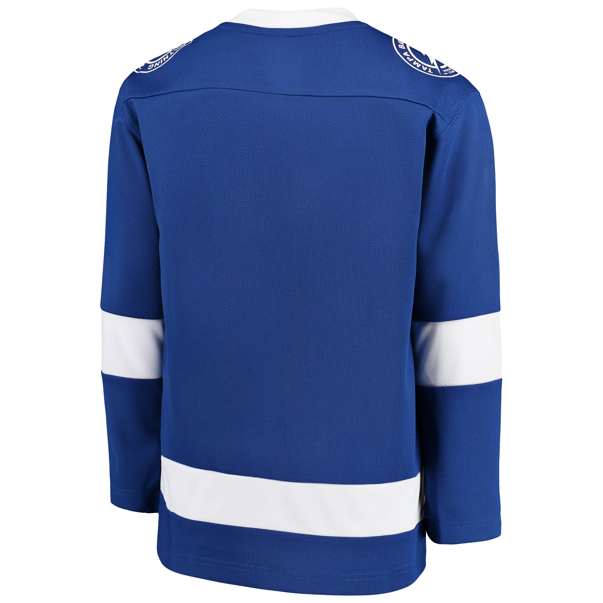 Tampa Bay Lightning Fanatics Youth Home Replica Blank Jersey - Blue