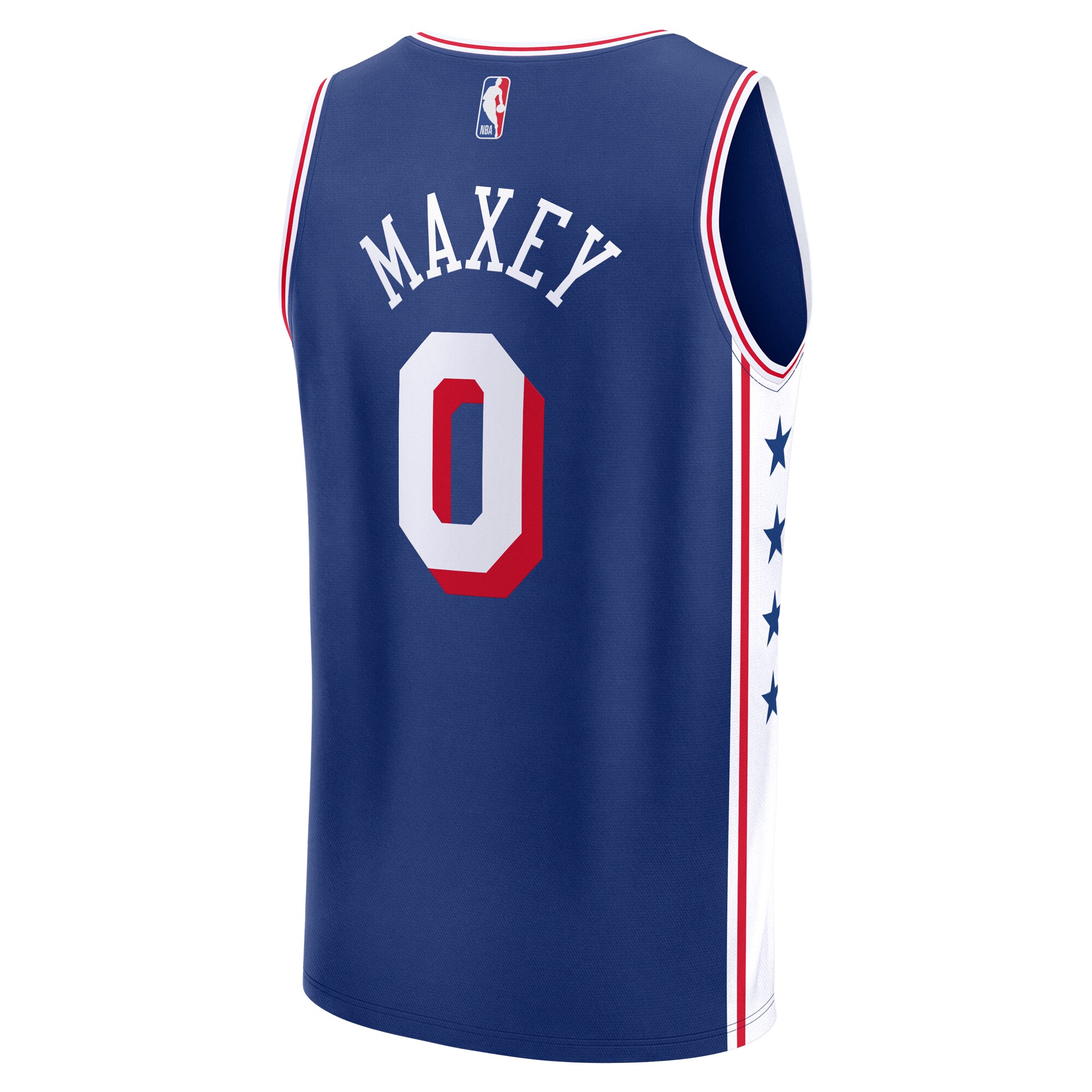 Tyrese Maxey Philadelphia 76ers Fanatics Youth Fast Break Replica Player Jersey - Icon Edition - Royal