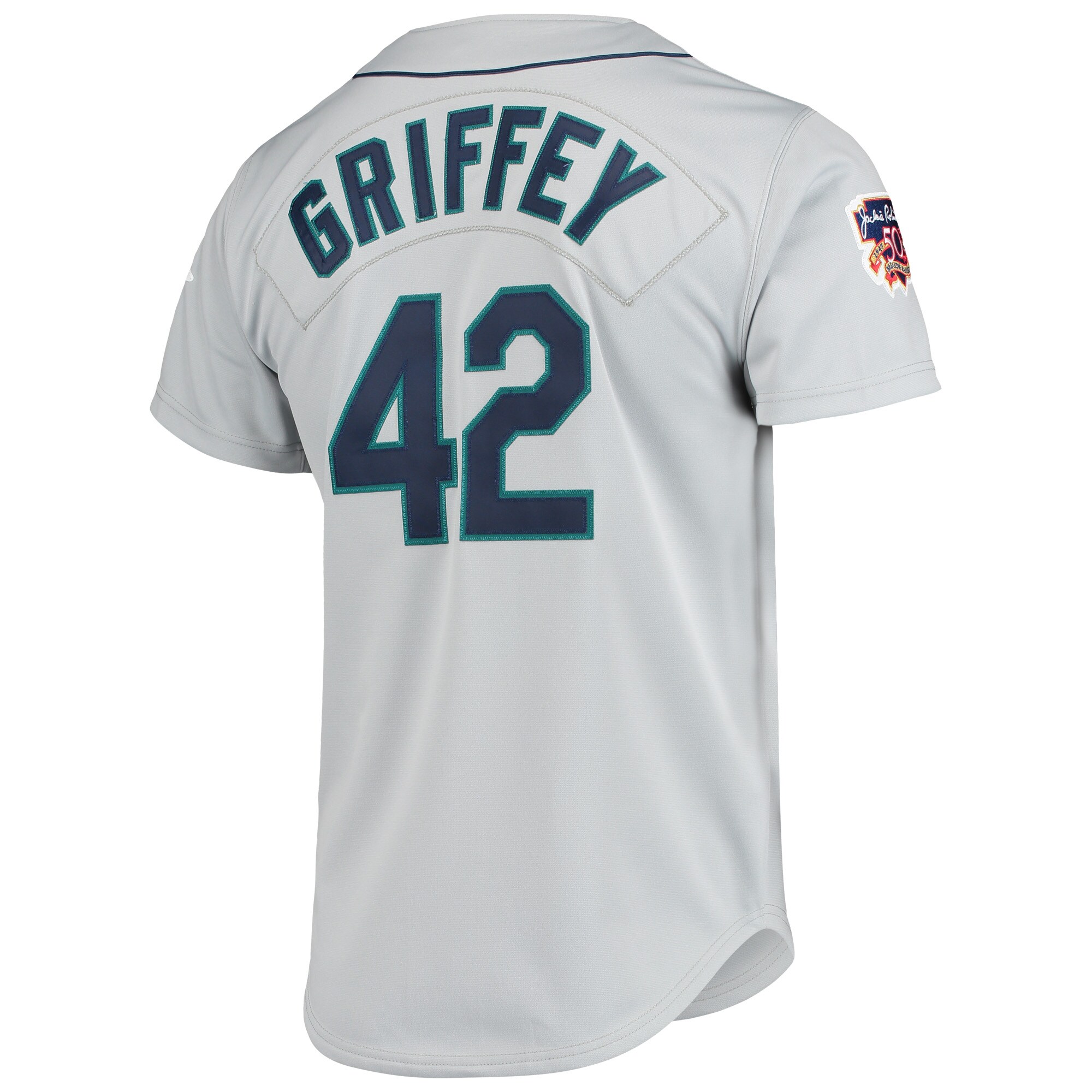 Ken Griffey Jr. Seattle Mariners Mitchell & Ness 20th Anniversary Cooperstown Collection Authentic Jersey - Gray
