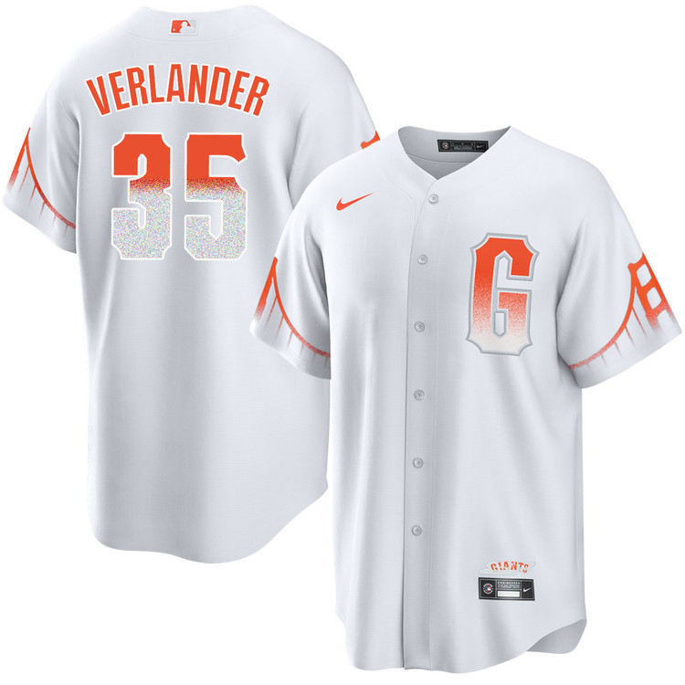 Justin Verlander San Francisco Giants City Connect Jersey