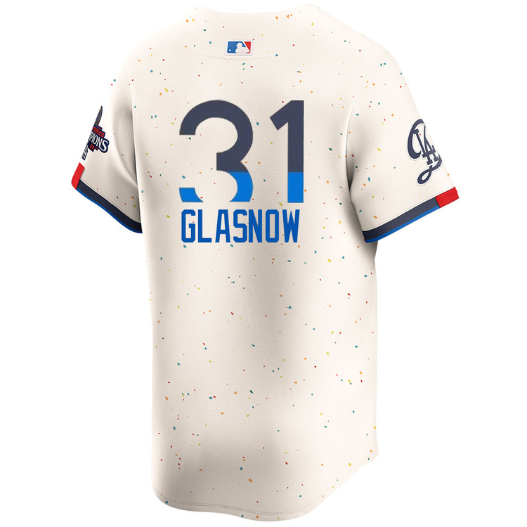 Tyler Glasnow Los Angeles Dodgers City Connect Limited World Series Champions Jersey