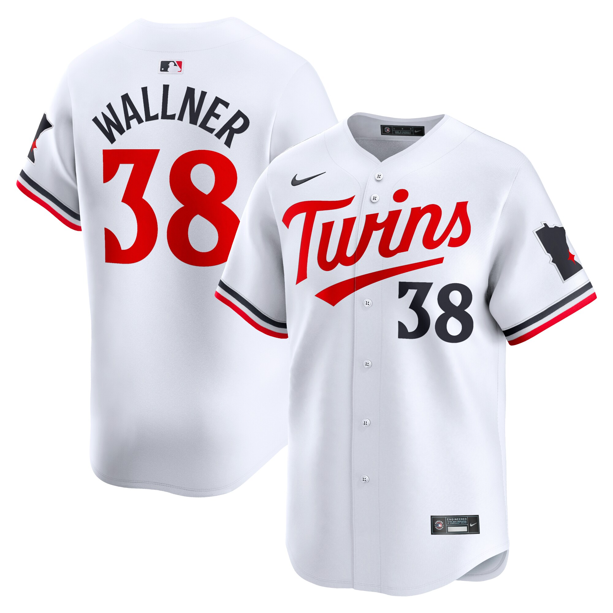 Matt Wallner Minnesota Twins  Home Limited Player Jersey - White