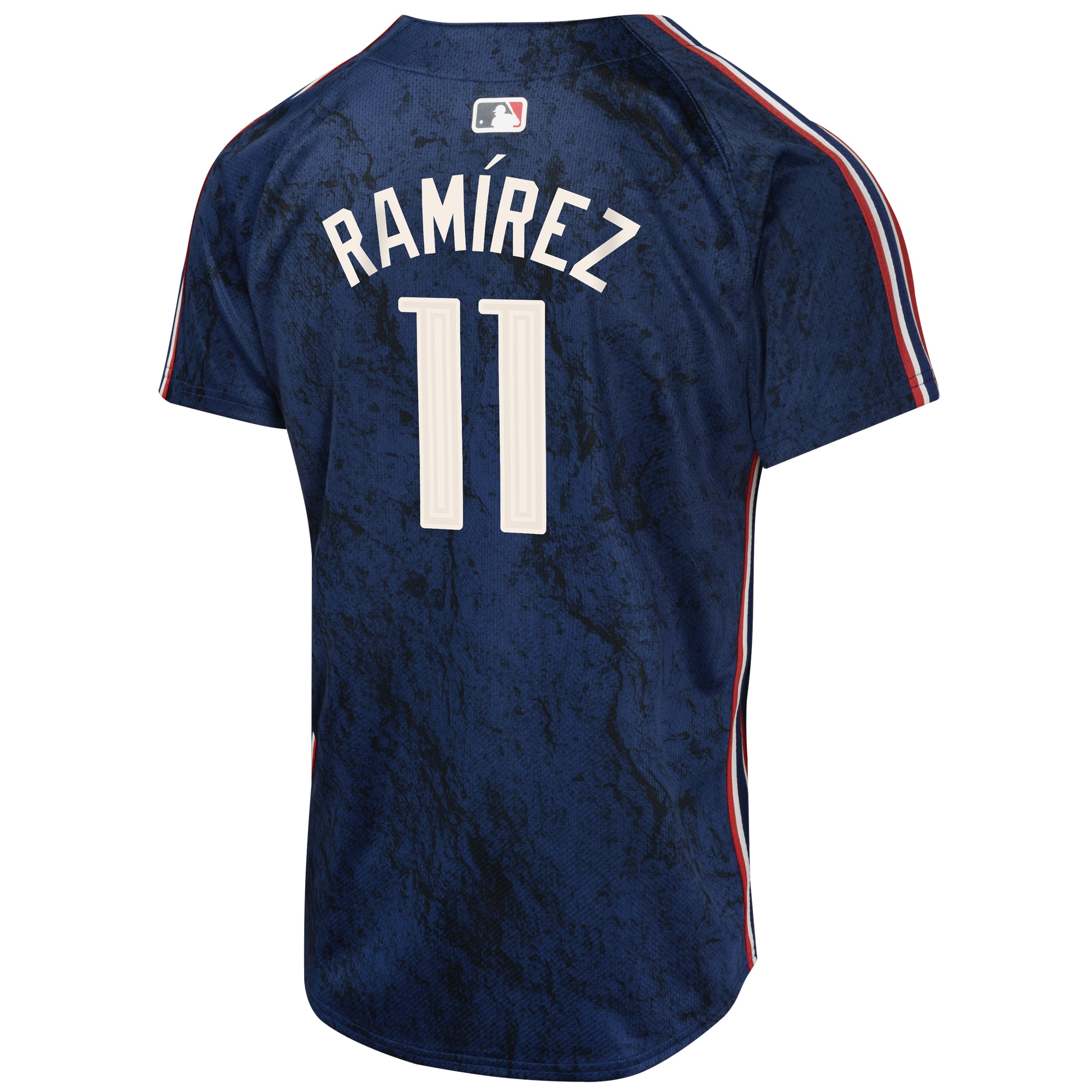Jose Ramirez Cleveland Guardians  Youth 2024 City Connect Limited Jersey - Navy