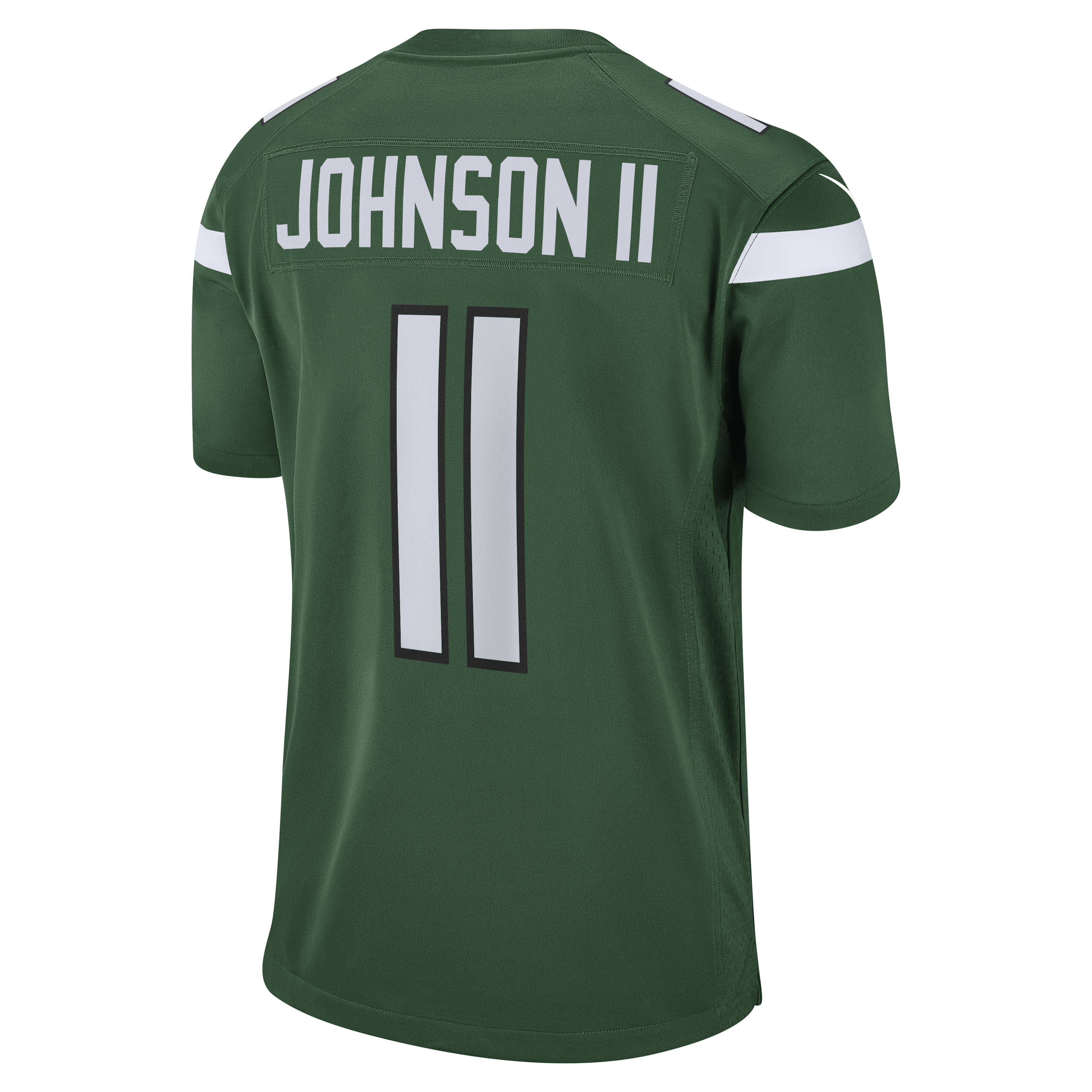 Jermaine Johnson II New York Jets  Game Jersey - Gotham Green
